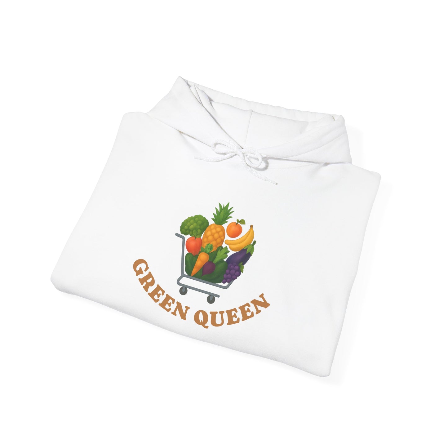 GREEN QUEEN fruit and veggies - Unisex Heavy Blend Hooded Sweatshirt. Stay Warm in Cozy all year long[...]