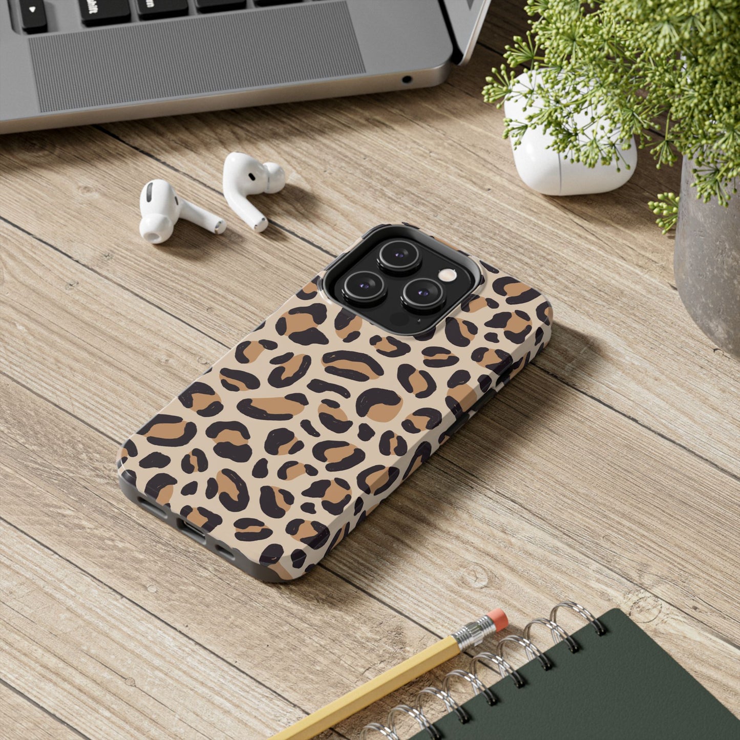 Leopard Print - Tough iPhone Cases - Choose your Size