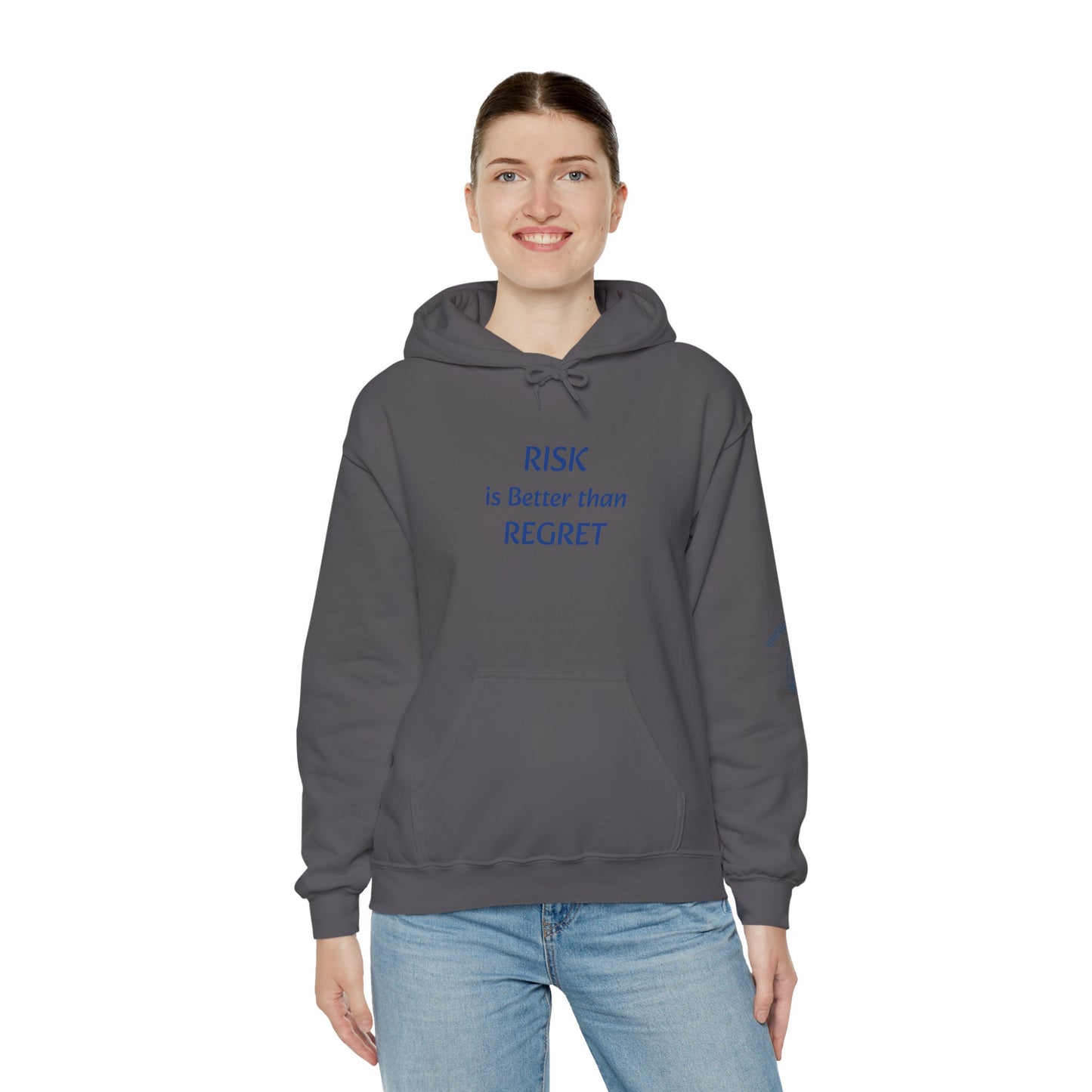RISK is better than REGRET - Unisex Heavy Blend Hooded Sweatshirt. Stay Warm in Cozy in Winter Classrooms [...]