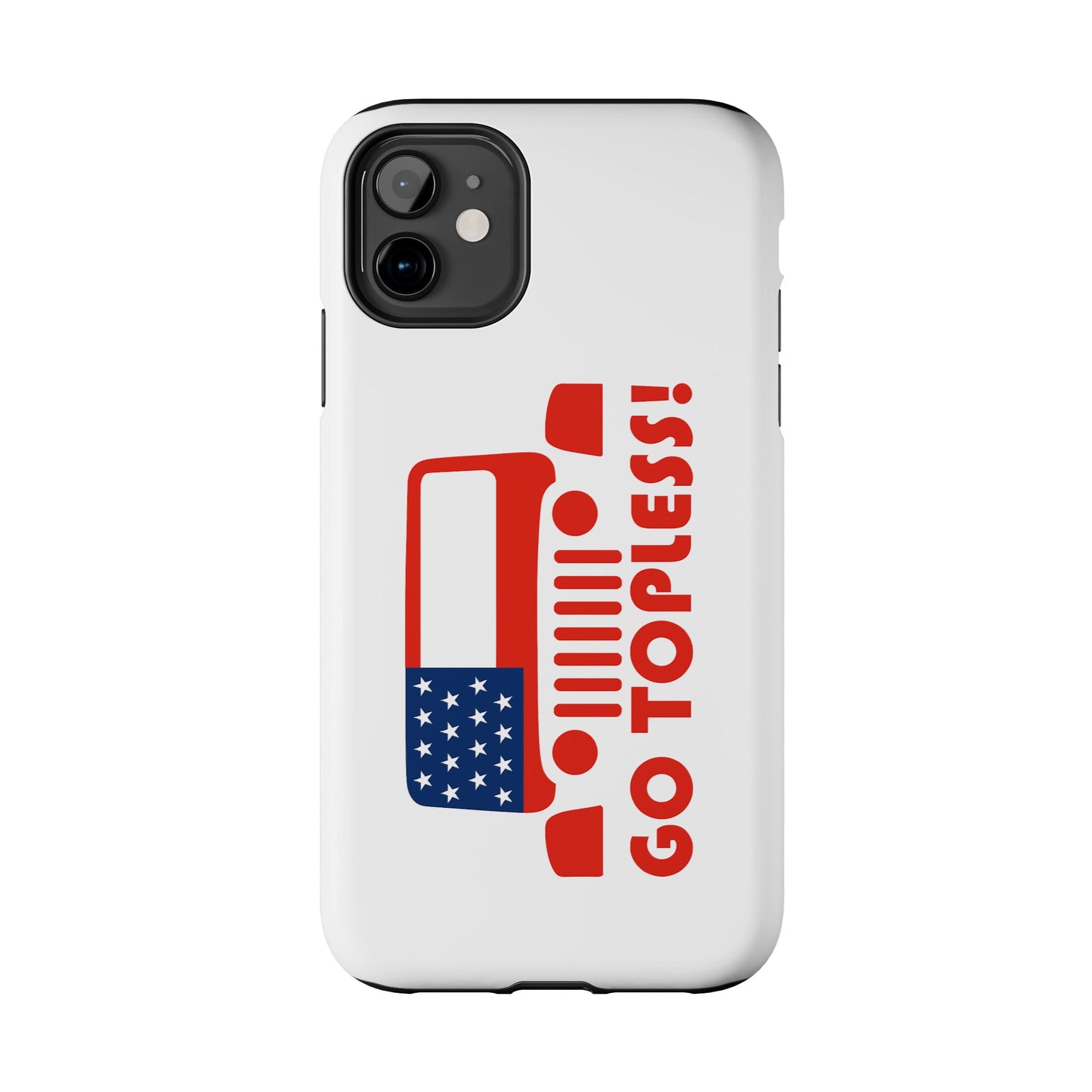 GO TOPLESS - Tough iPhone Cases - Choose your Size