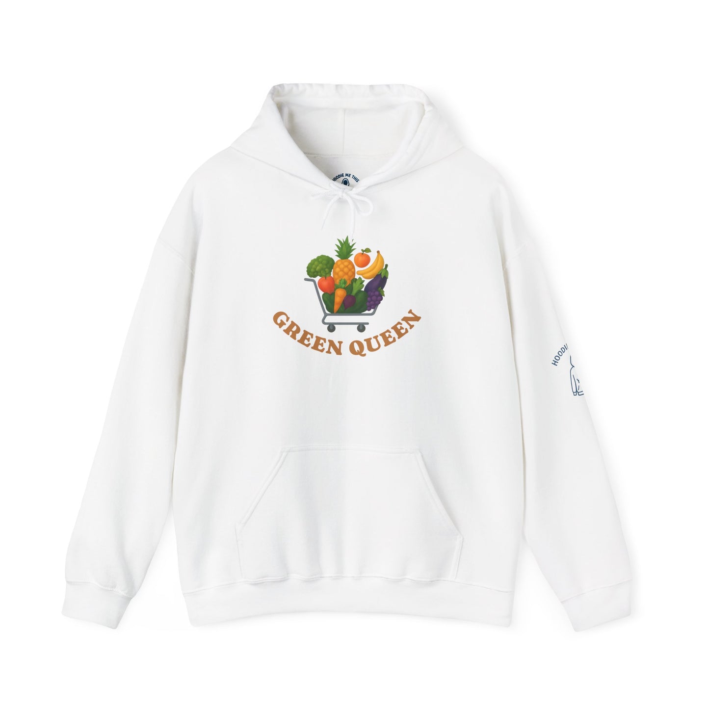 GREEN QUEEN fruit and veggies - Unisex Heavy Blend Hooded Sweatshirt. Stay Warm in Cozy all year long[...]