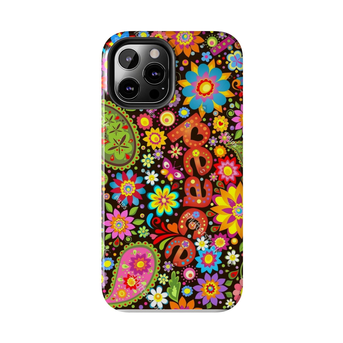 RETRO - PEACE - Tough iPhone Cases - Choose your Model & Size