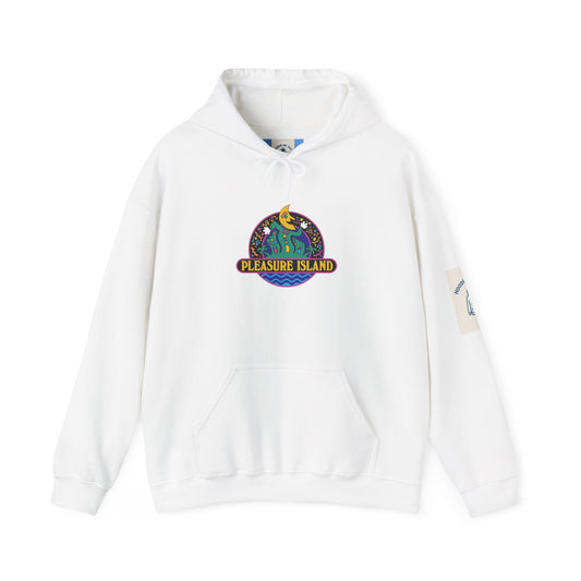 Retro Pleasure Island - Unisex Heavy Blend™ Hooded Sweatshirt