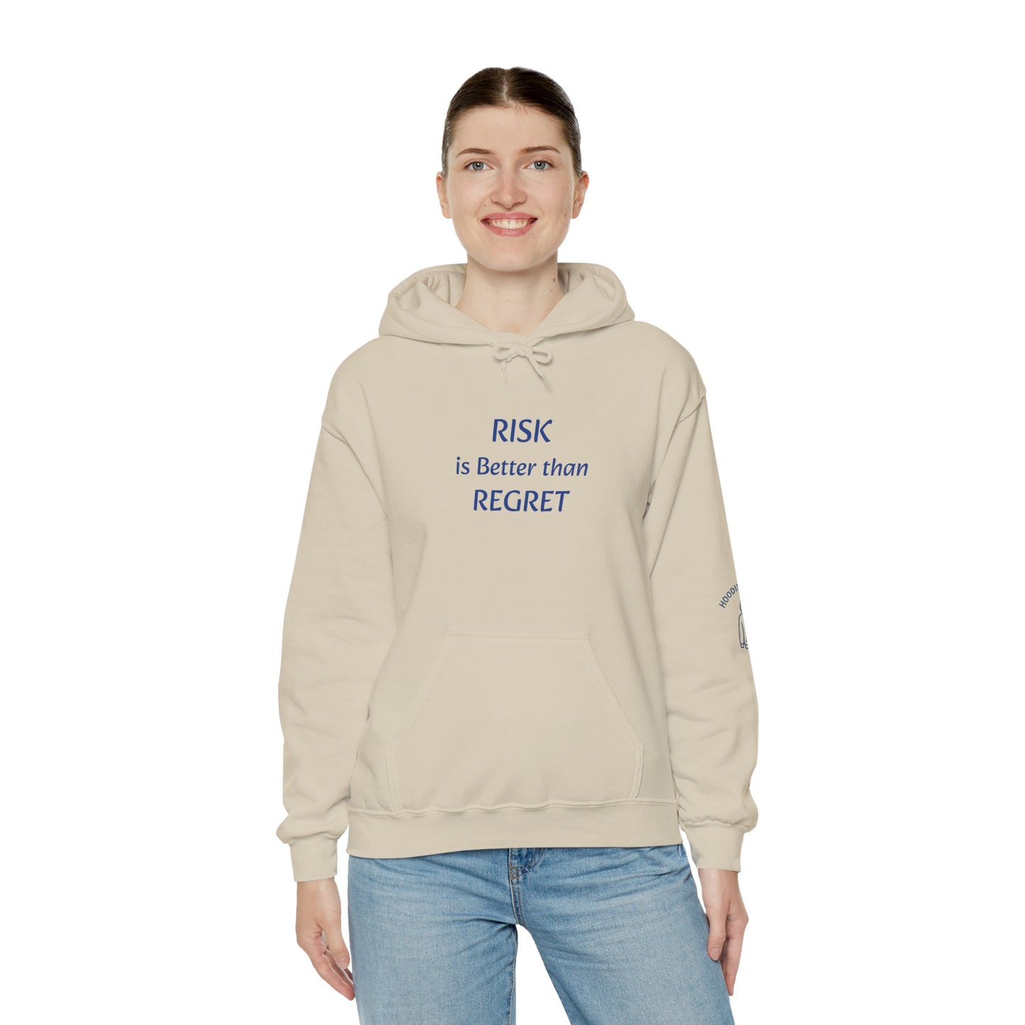 RISK is better than REGRET - Unisex Heavy Blend Hooded Sweatshirt. Stay Warm in Cozy in Winter Classrooms [...]