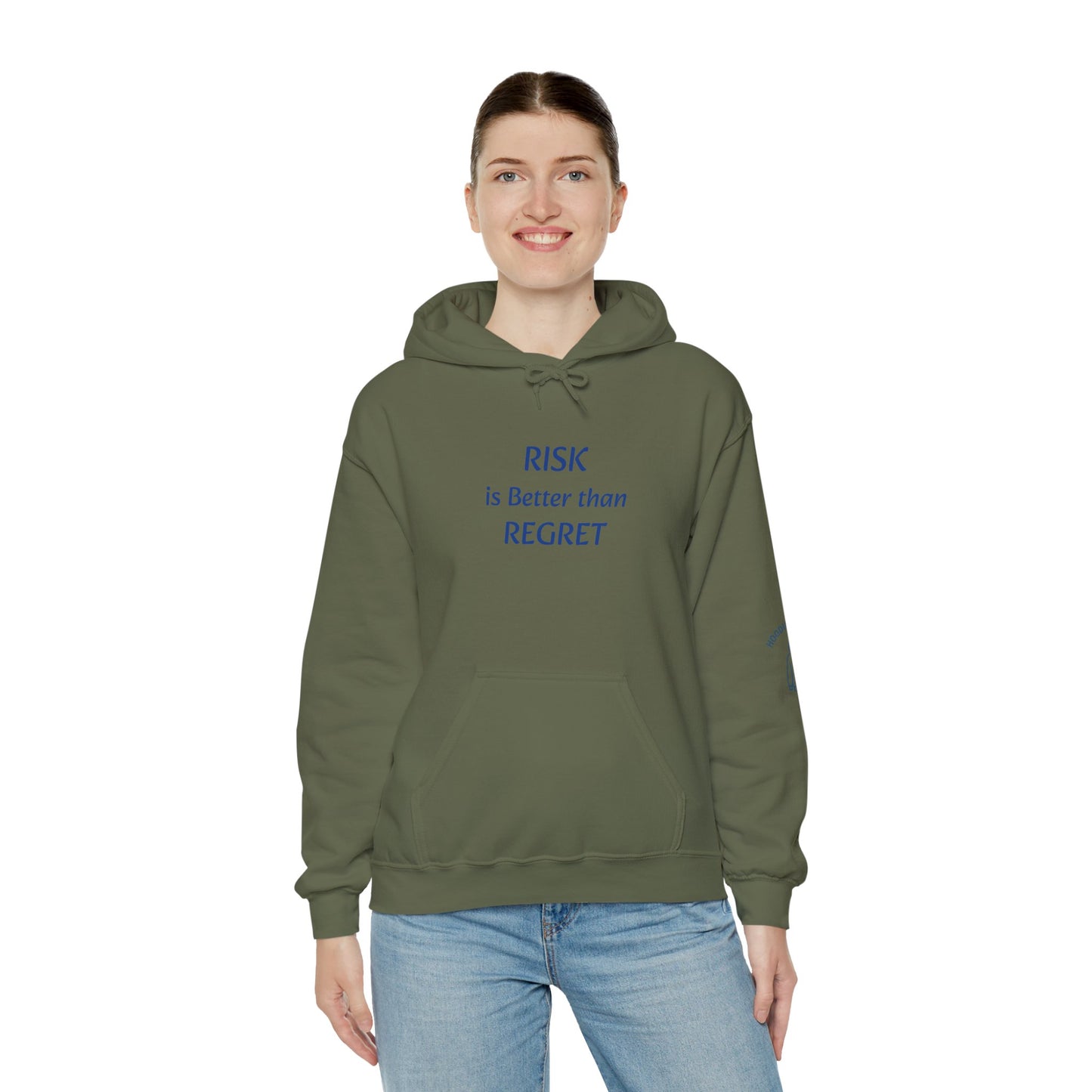 RISK is better than REGRET - Unisex Heavy Blend Hooded Sweatshirt. Stay Warm in Cozy in Winter Classrooms [...]