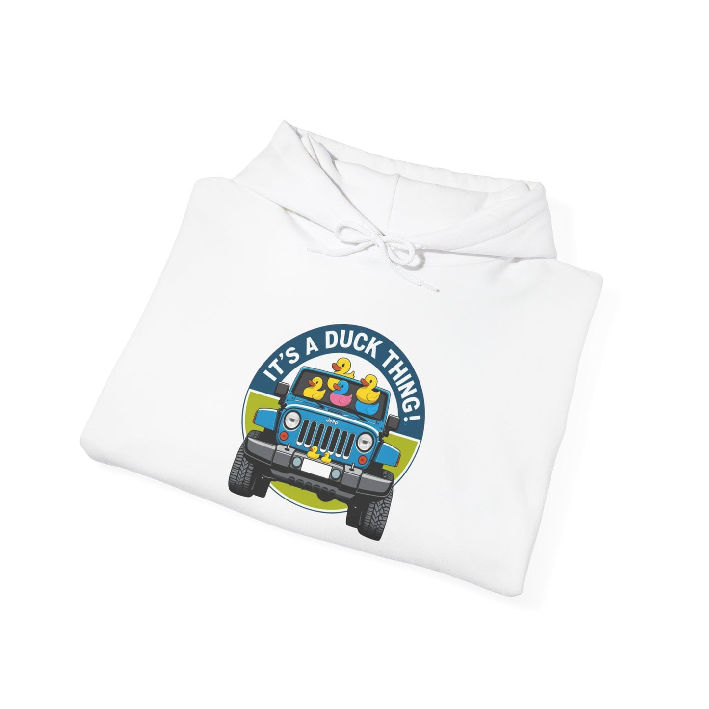 It’s a Duck Thing - Jeep Themed Unisex Heavy Blend™ Hooded Sweatshirt, Fun Casual Wear, Outdoor Adventure Hoodie, Gift for Jeep Lovers, Perfect for [...]