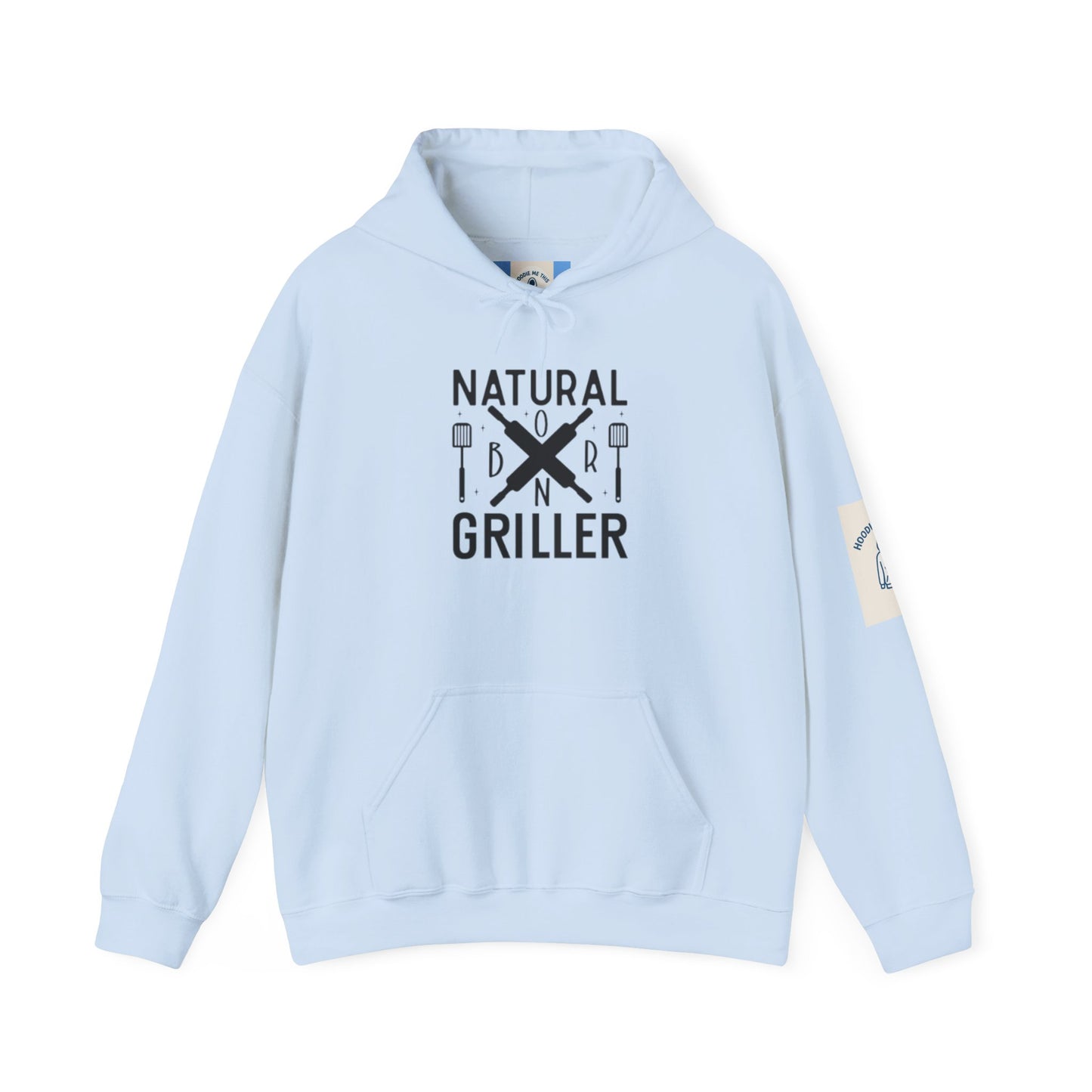 NATURAL BORN GRILLER Hoodie- Unisex Heavy Blend™ Hooded Sweatshirt