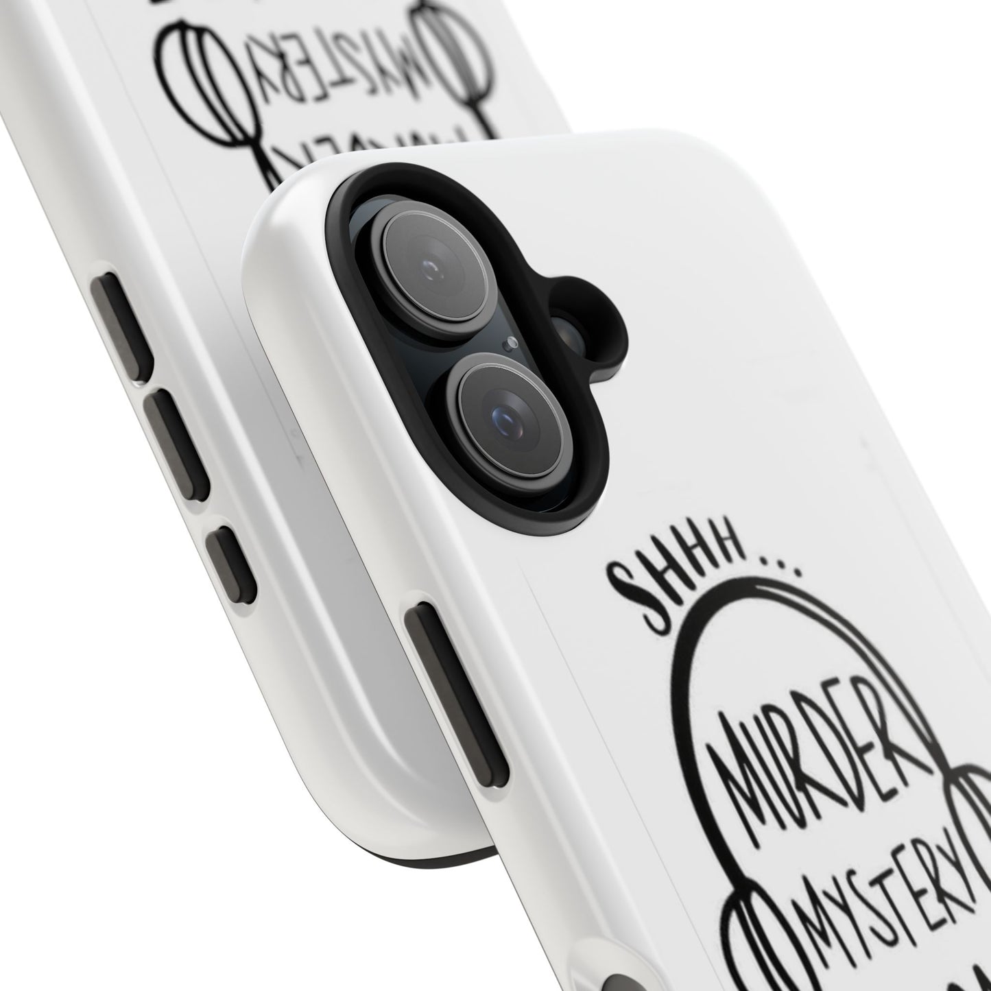 Shhh Murder Mystery Podcast in Progress… - Tough iPhone Cases - Choose your Size