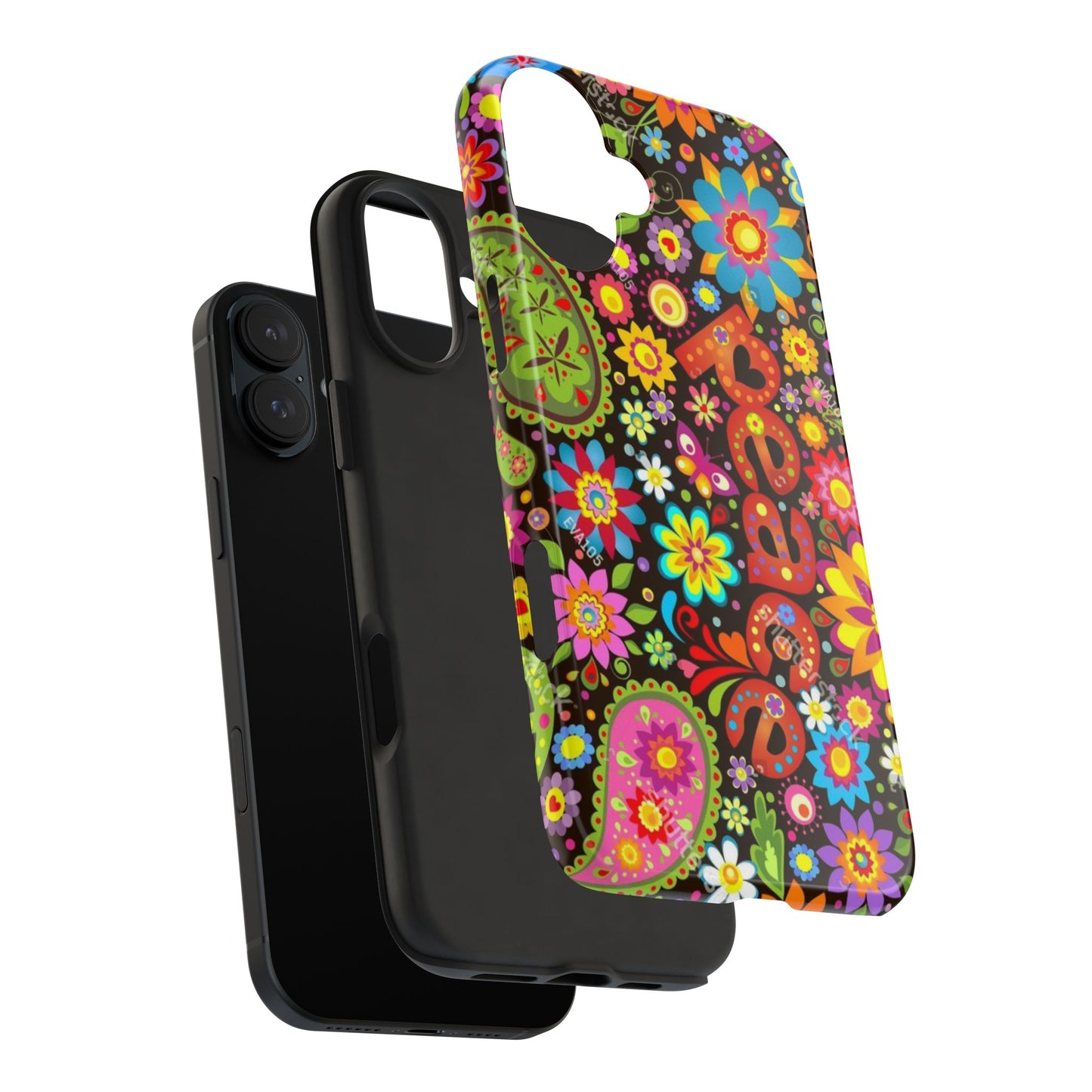 RETRO - PEACE - Tough iPhone Cases - Choose your Model & Size
