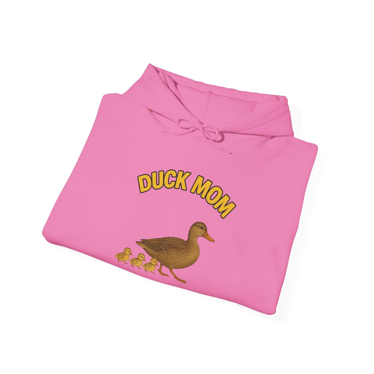 DUCK MOM - Unisex Heavy Blend Hooded Sweatshirt. Stay Warm while Feeding and watching your Ducks!  [...]
