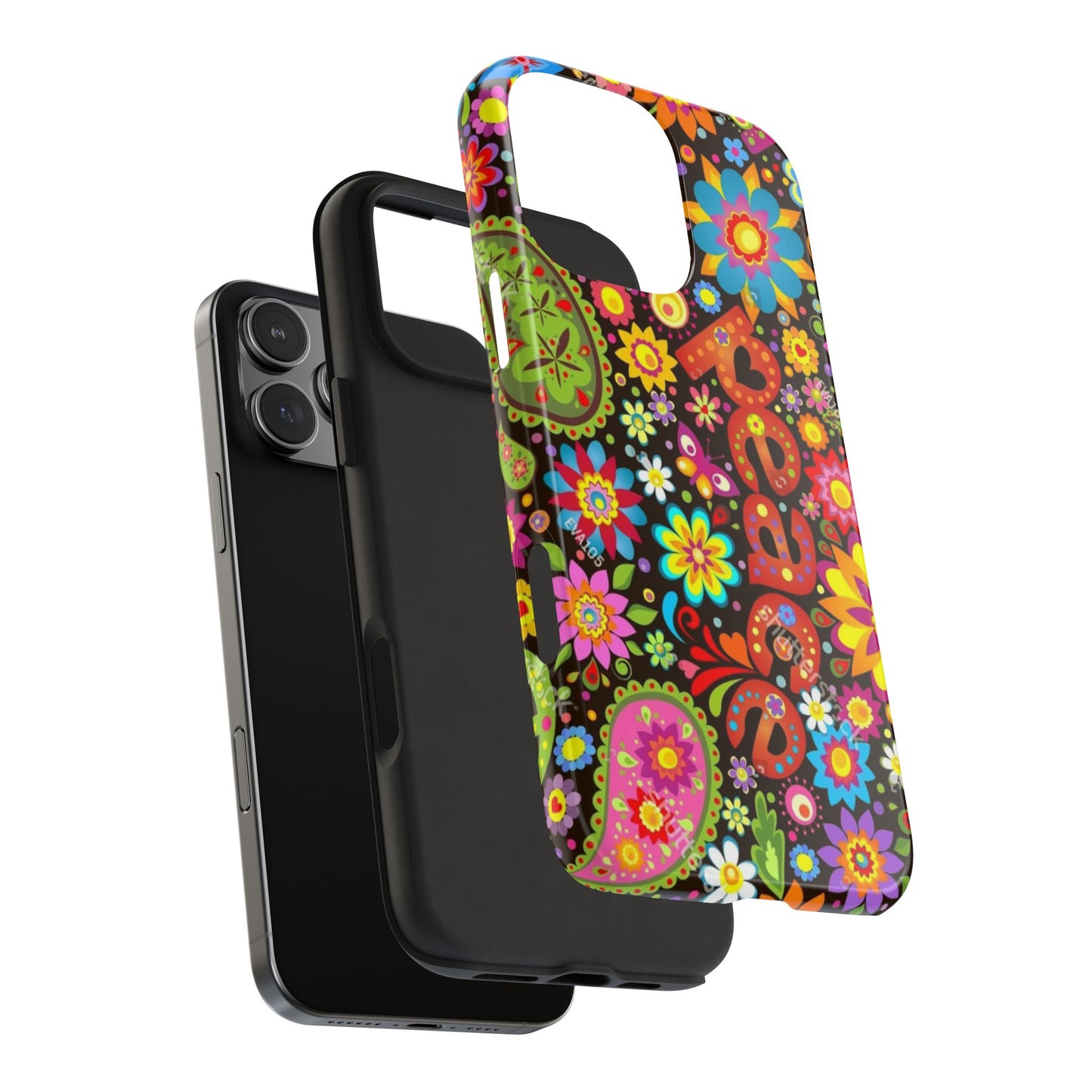 RETRO - PEACE - Tough iPhone Cases - Choose your Model & Size
