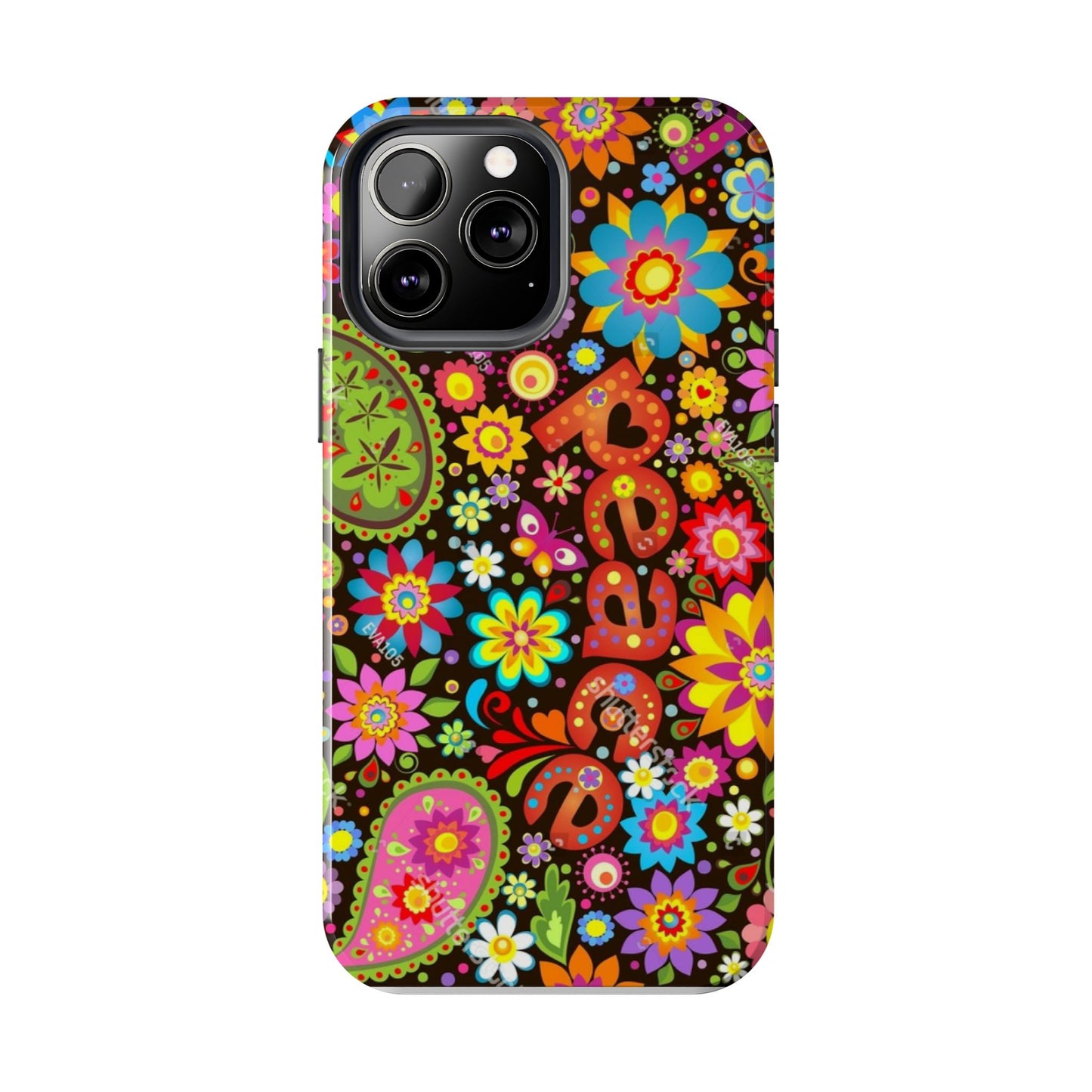 RETRO - PEACE - Tough iPhone Cases - Choose your Model & Size