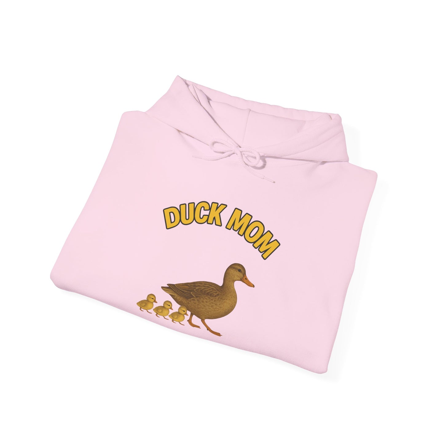 DUCK MOM - Unisex Heavy Blend Hooded Sweatshirt. Stay Warm while Feeding and watching your Ducks!  [...]