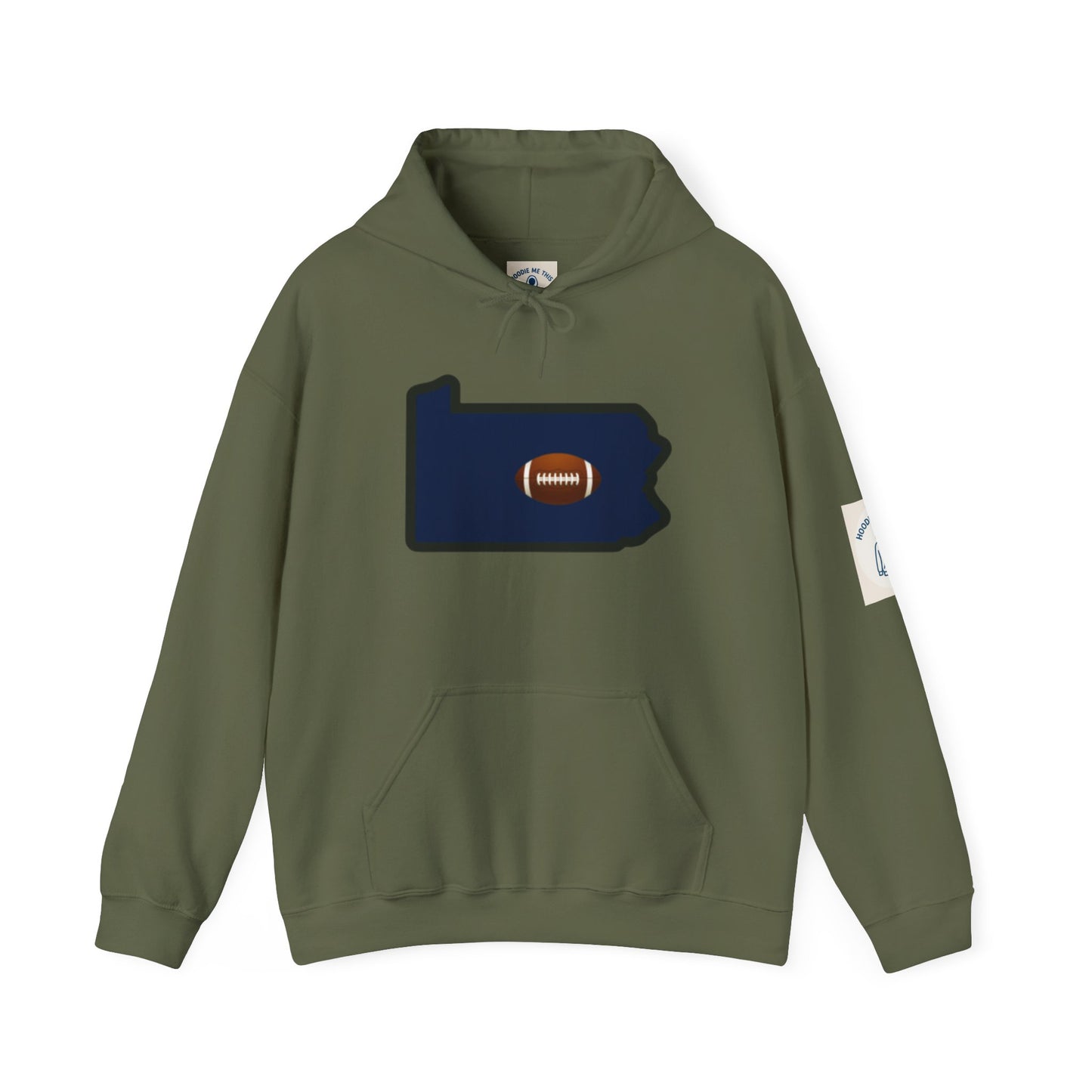 Pennsylvania Football Spirit - Unisex Heavy Blend Hooded Sweatshirt.[...]