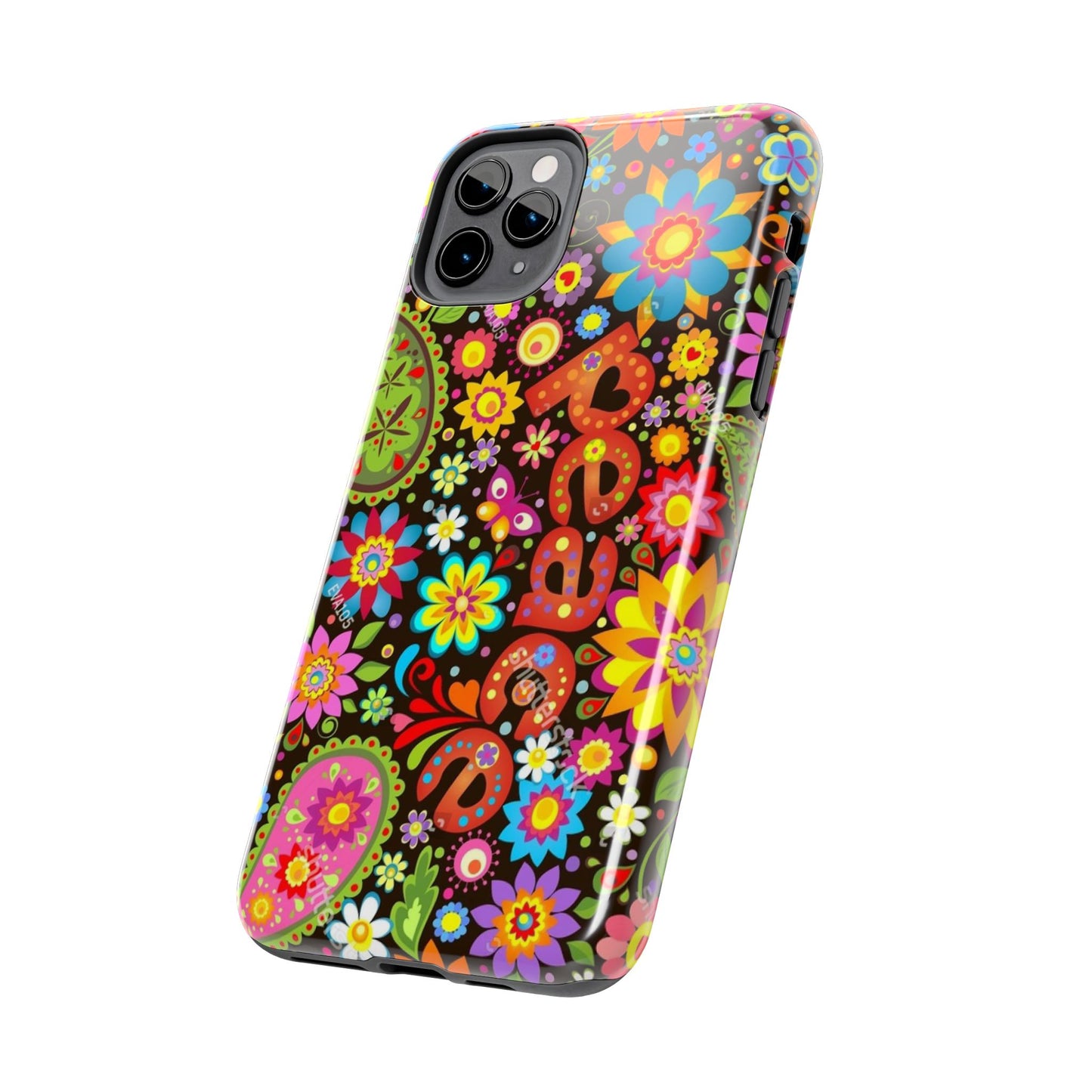RETRO - PEACE - Tough iPhone Cases - Choose your Model & Size