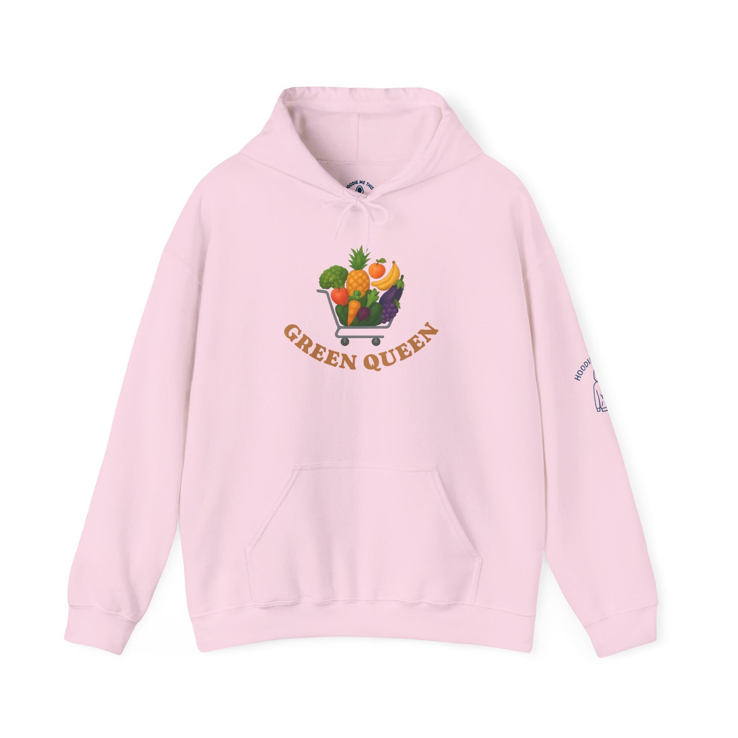 GREEN QUEEN fruit and veggies - Unisex Heavy Blend Hooded Sweatshirt. Stay Warm in Cozy all year long[...]