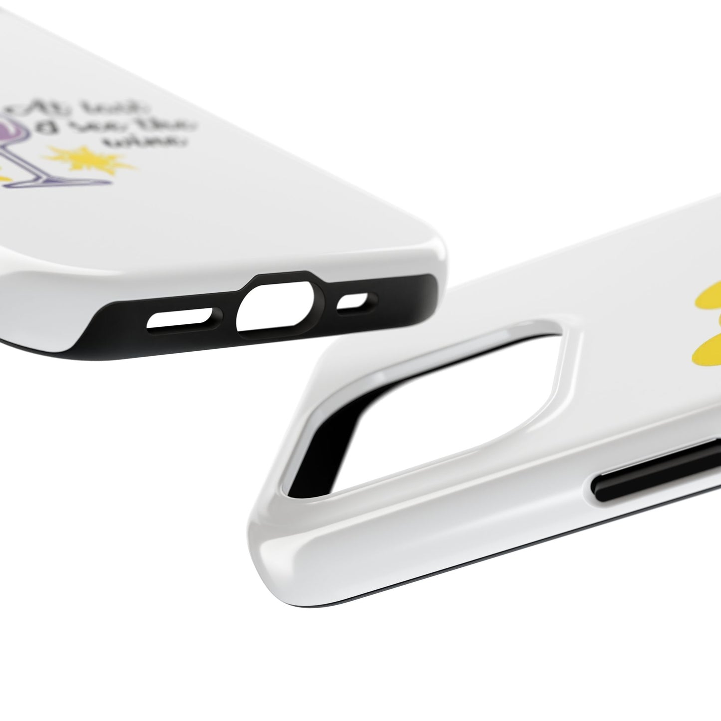 At Last I See The Wine - Tough iPhone Cases - Choose your Size