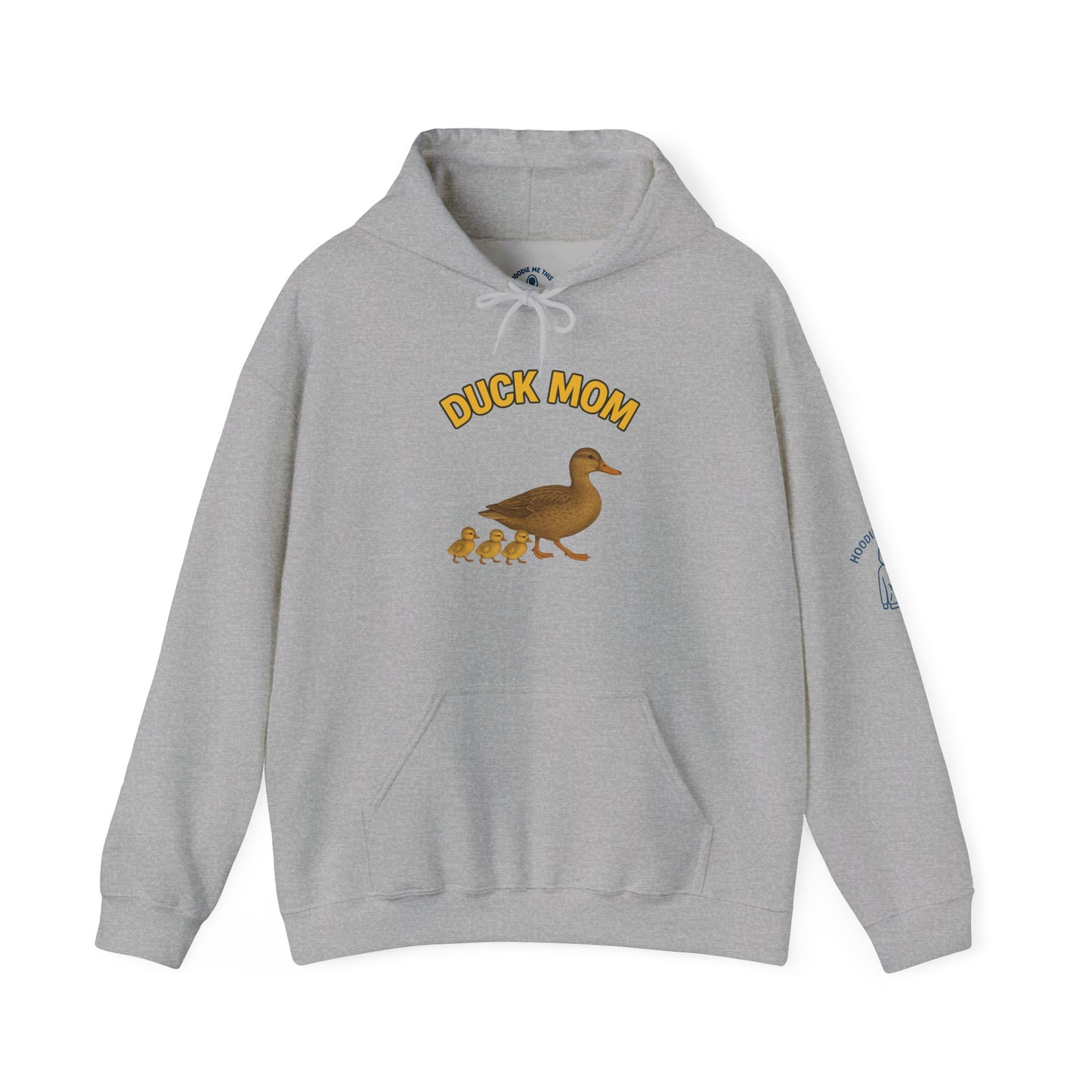 DUCK MOM - Unisex Heavy Blend Hooded Sweatshirt. Stay Warm while Feeding and watching your Ducks!  [...]