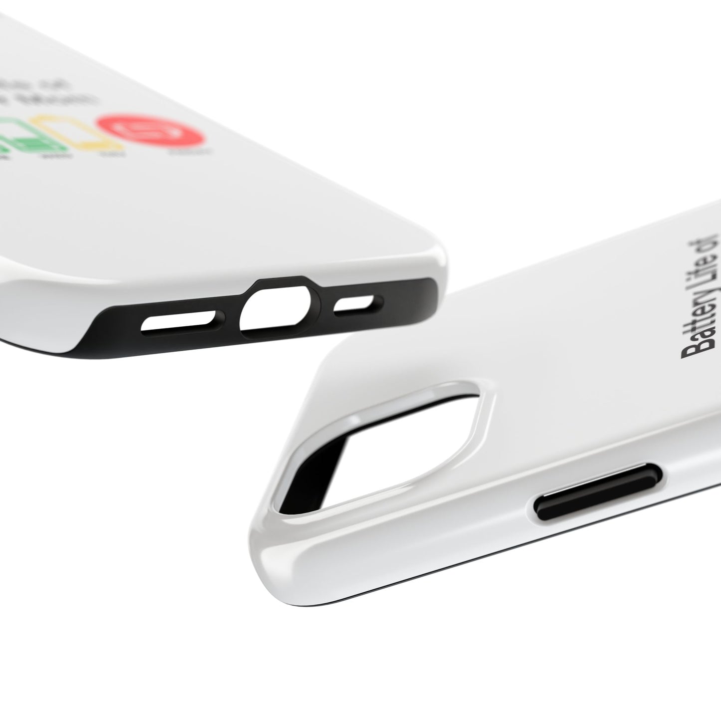 Battery Life of a Cheer Mom - Tough iPhone Cases - Choose your Size