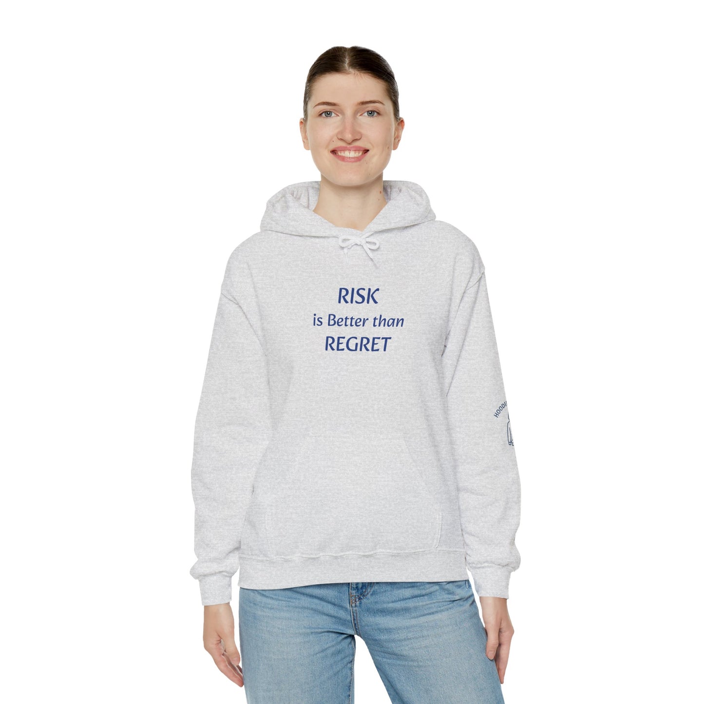 RISK is better than REGRET - Unisex Heavy Blend Hooded Sweatshirt. Stay Warm in Cozy in Winter Classrooms [...]