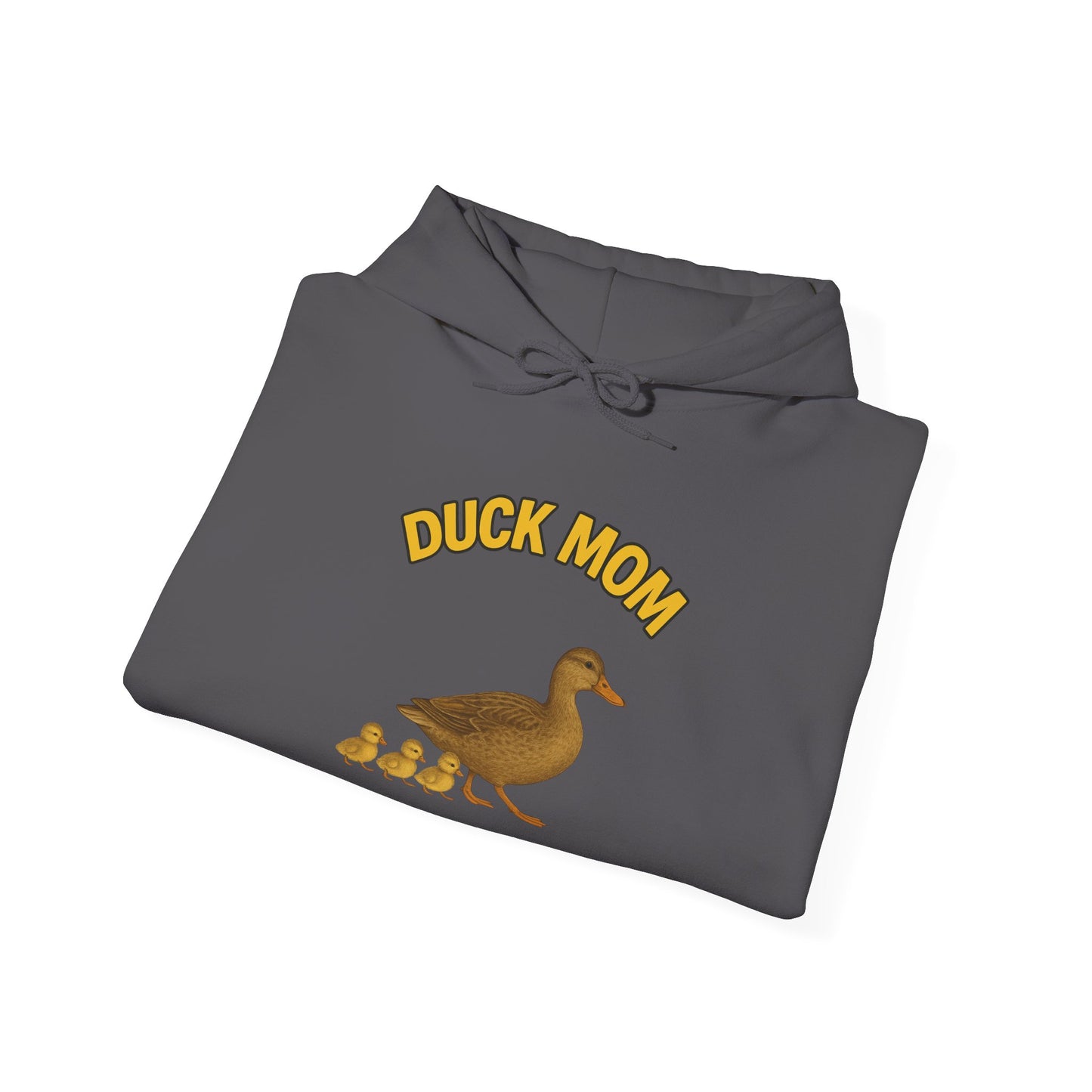 DUCK MOM - Unisex Heavy Blend Hooded Sweatshirt. Stay Warm while Feeding and watching your Ducks!  [...]