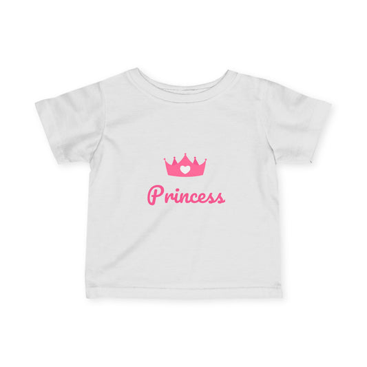 Princess Crown- Infant Tee, Cute Baby Shirt, Toddler Graphics, Baby NVShower Gift, Nursery Decor