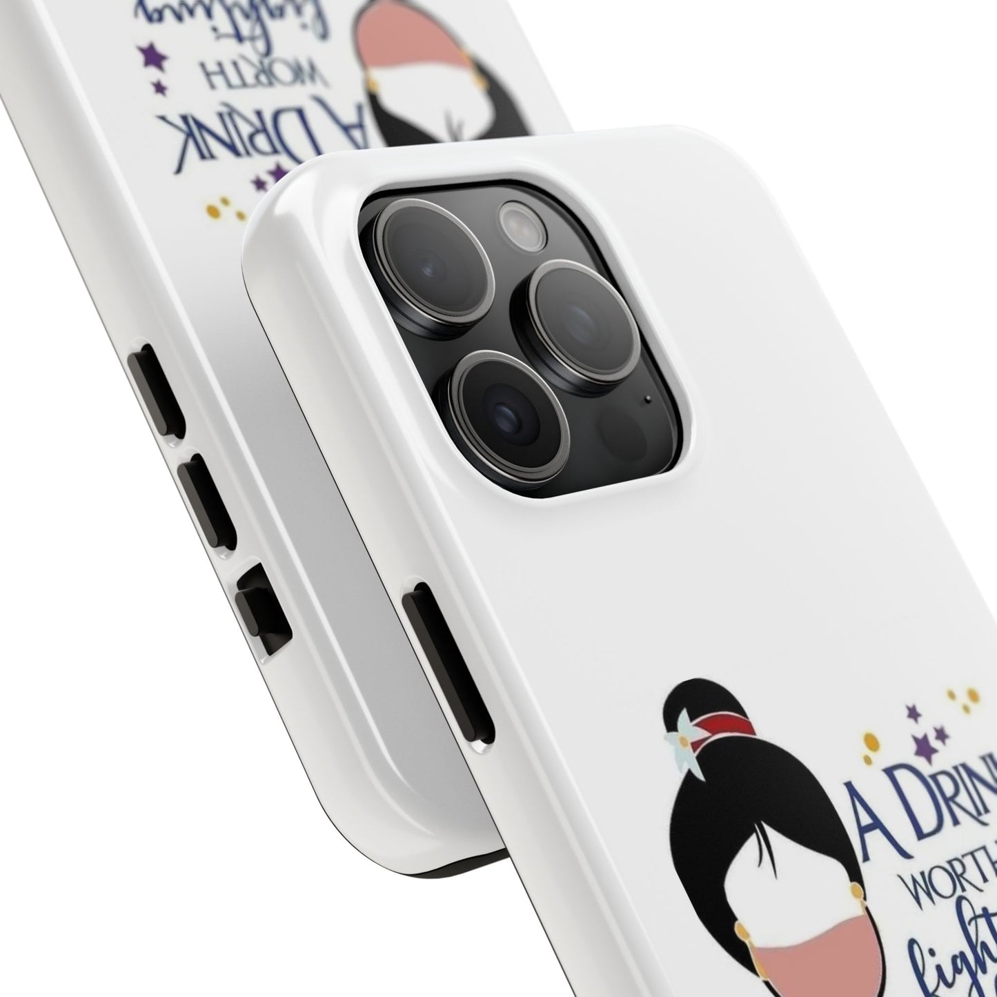 A Drink Worth Fighting For - Tough iPhone Cases - Choose your Size