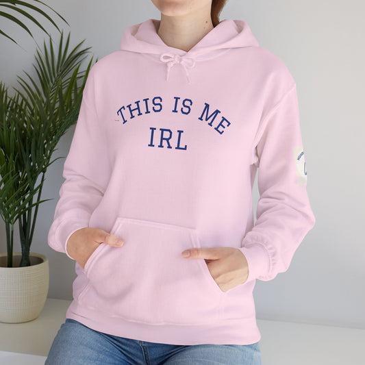 Unisex Heavy Blend Hoodie - This Is Me IRL, Cozy Gift, Casual Wear, Comfortable Sweatshirt, Everyday Style, Perfect for Teens