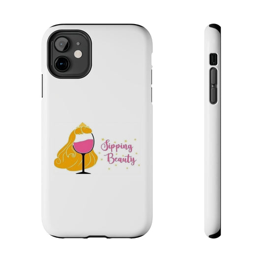 Sippin Beauty - Tough iPhone Cases - Choose your Size