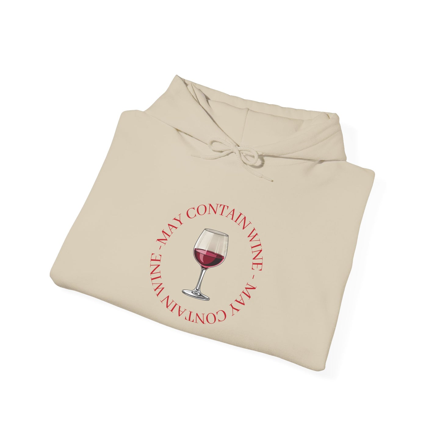MAY CONTAIN WINE - Unisex Heavy Blend Hooded Sweatshirt, [...]