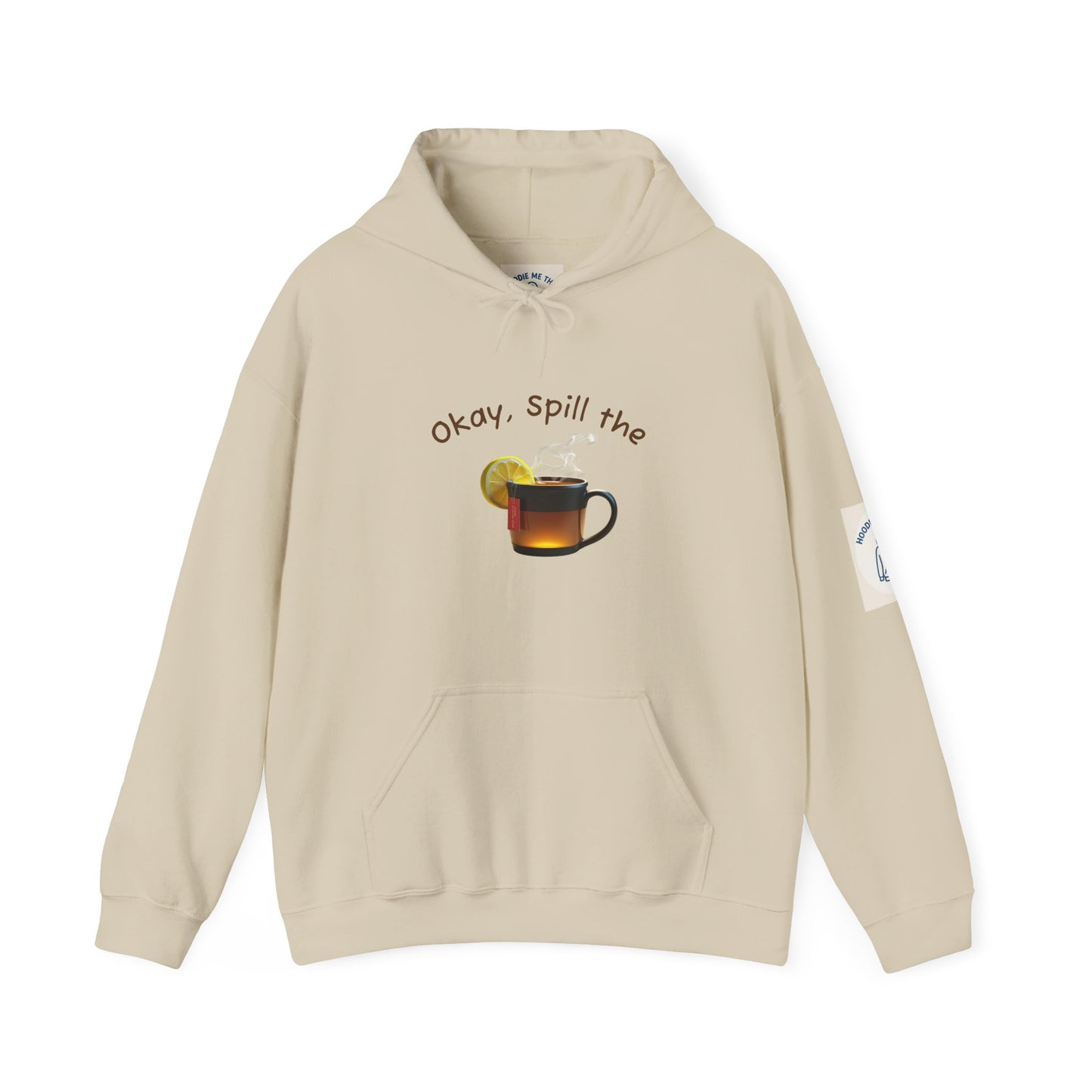 Okay, Spill the Tea - Unisex Heavy Blend Hooded Sweatshirt, [...]