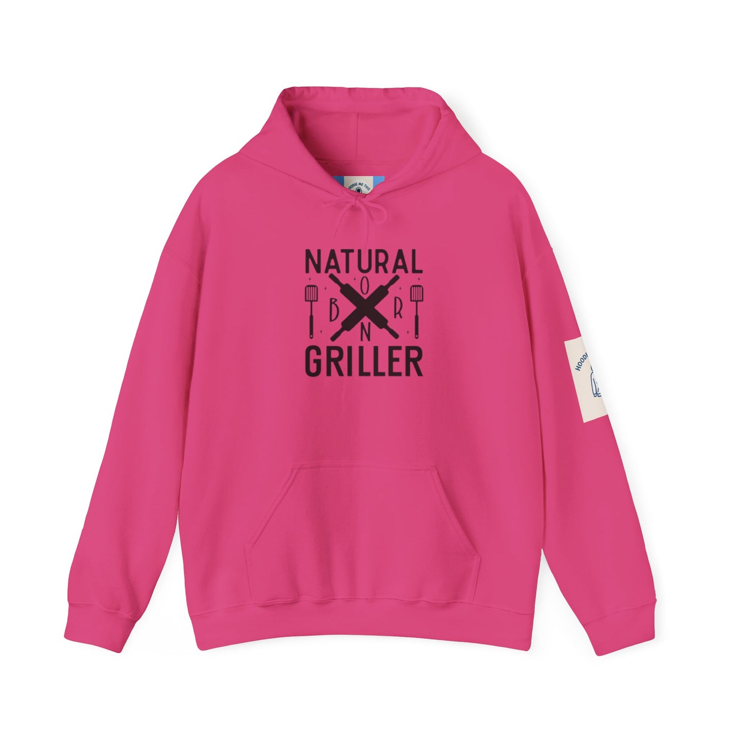 NATURAL BORN GRILLER Hoodie- Unisex Heavy Blend™ Hooded Sweatshirt