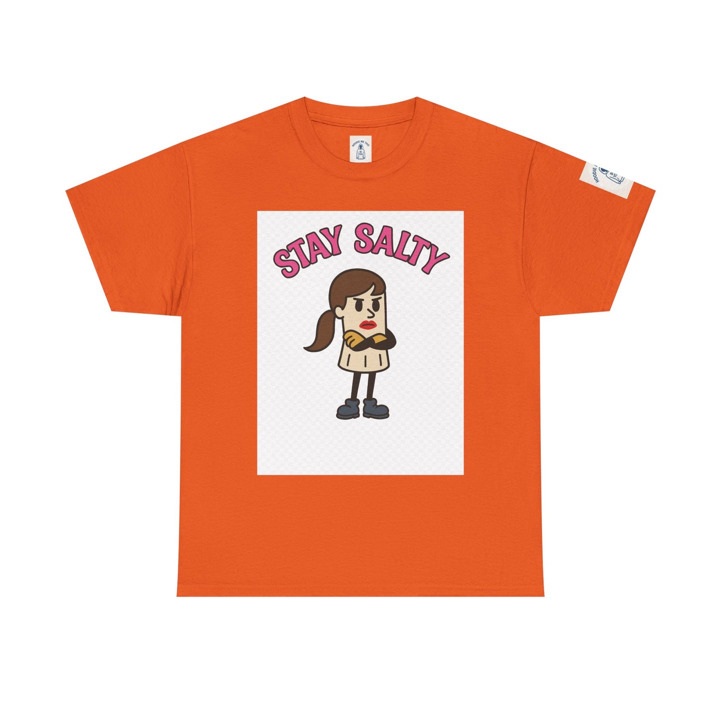 STAY SALTY! - Unisex Heavy Cotton Tee, Vintage Style Tee, Casual Wear, Summer Essentials, Gift for Florida Lovers