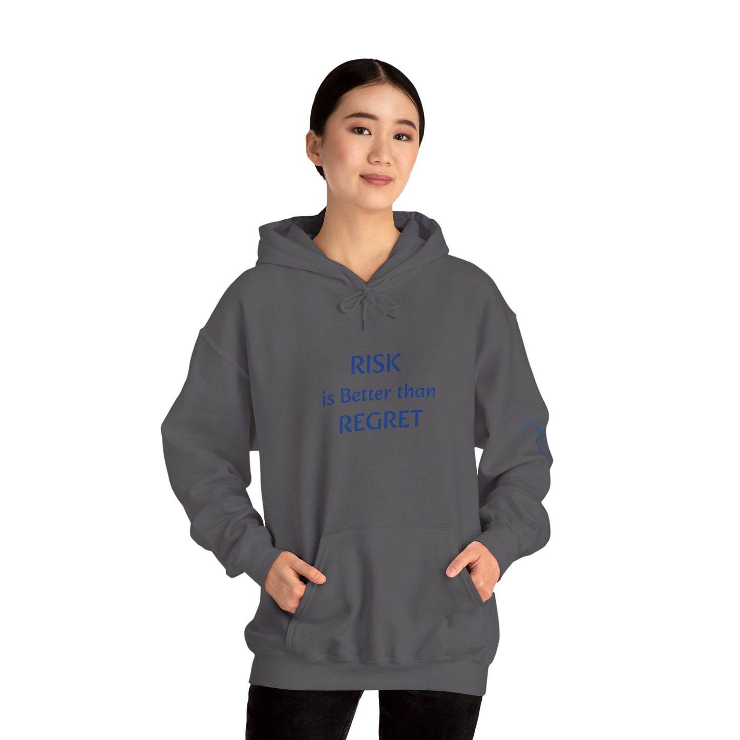 RISK is better than REGRET - Unisex Heavy Blend Hooded Sweatshirt. Stay Warm in Cozy in Winter Classrooms [...]