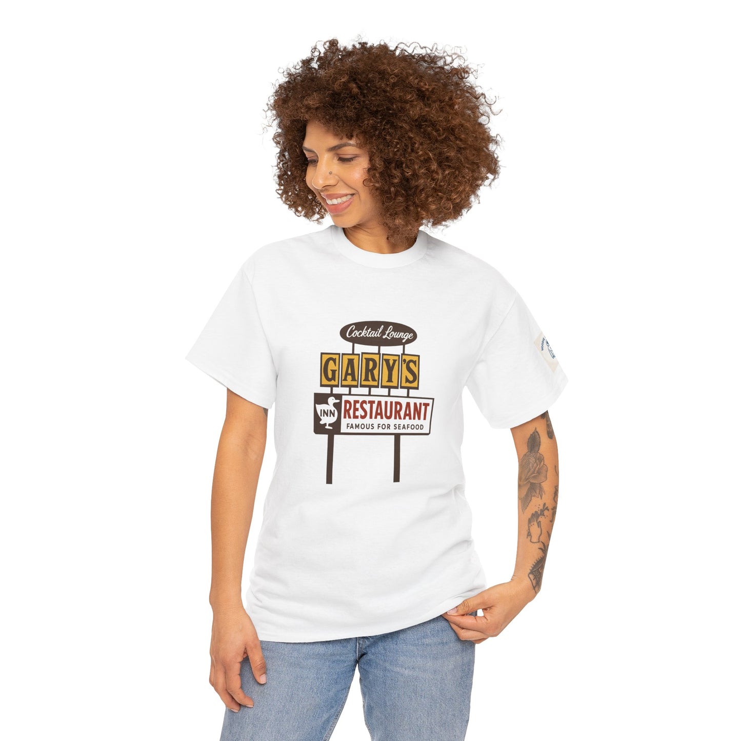 Retro Gary’s Duck Inn - Unisex Heavy Cotton Tee, Vintage Style Tee, Casual Wear, Summer Essentials, Gift for Florida Lovers