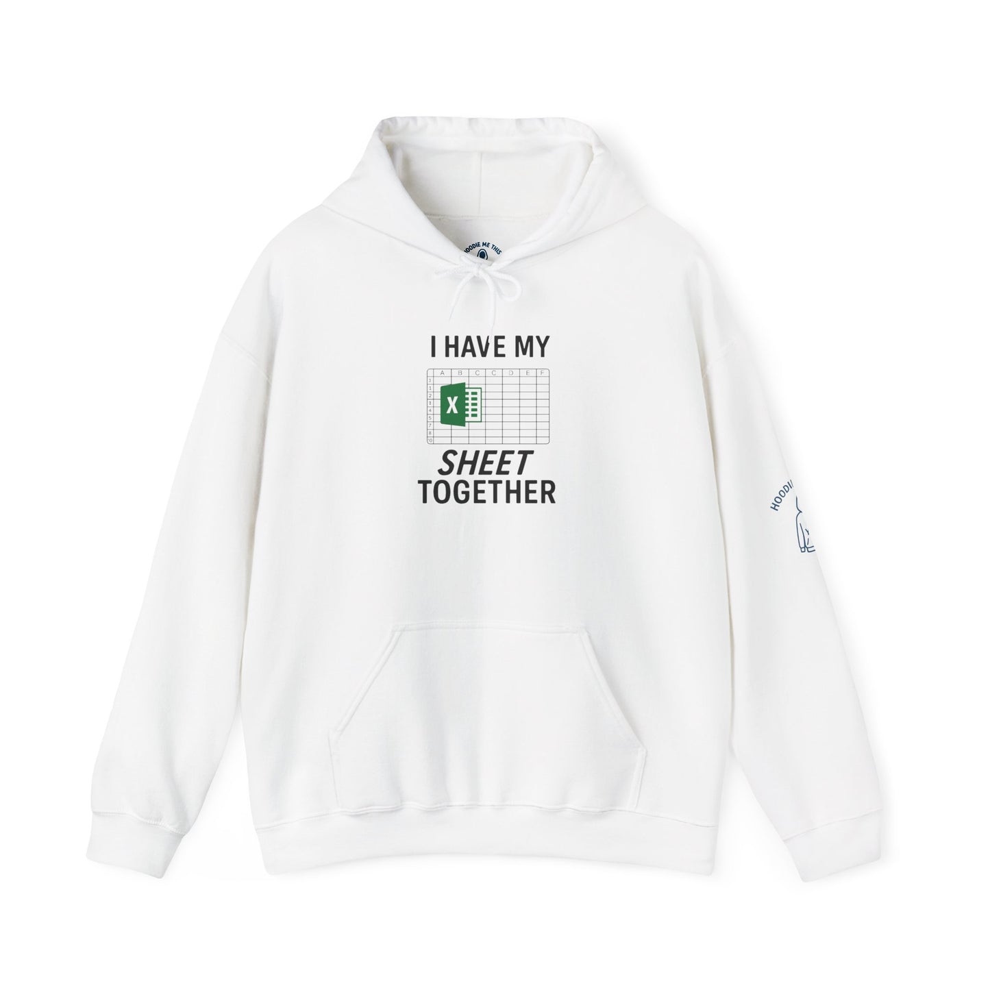 I HAVE MY SHEET TOGETHER - Unisex Heavy Blend Hooded Sweatshirt. Stay Warm and Cozy all year long [...]