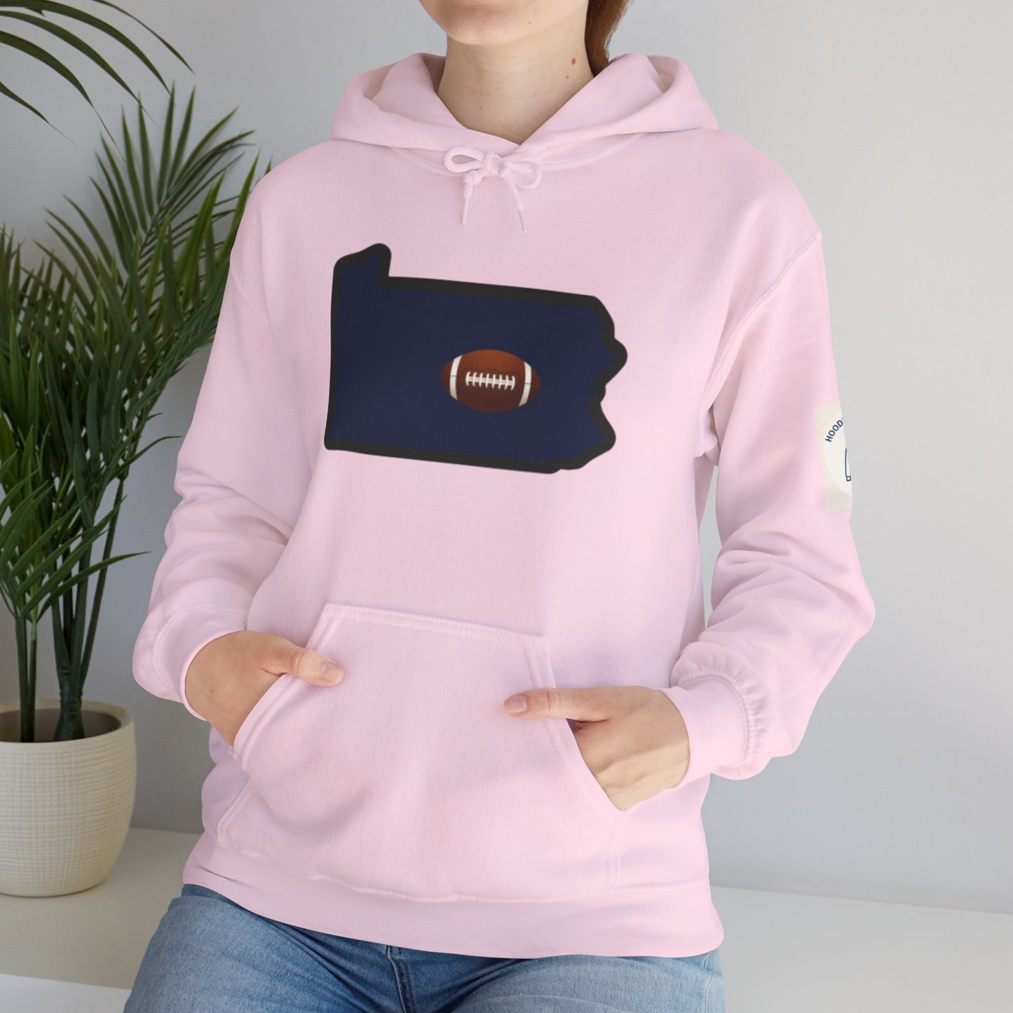 Pennsylvania Football Spirit - Unisex Heavy Blend Hooded Sweatshirt.[...]