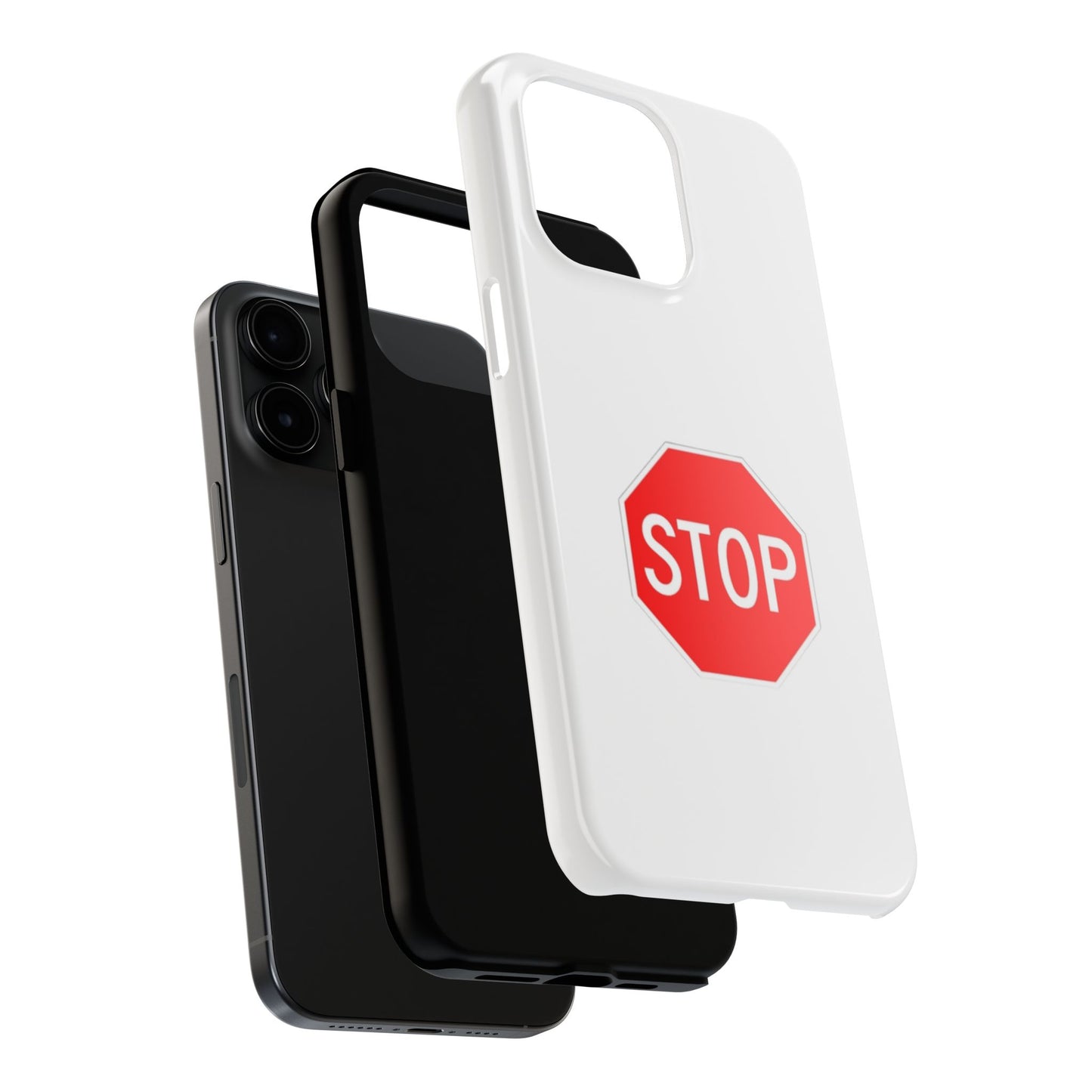 Stop Sign  - Tough iPhone Cases - Choose your Size
