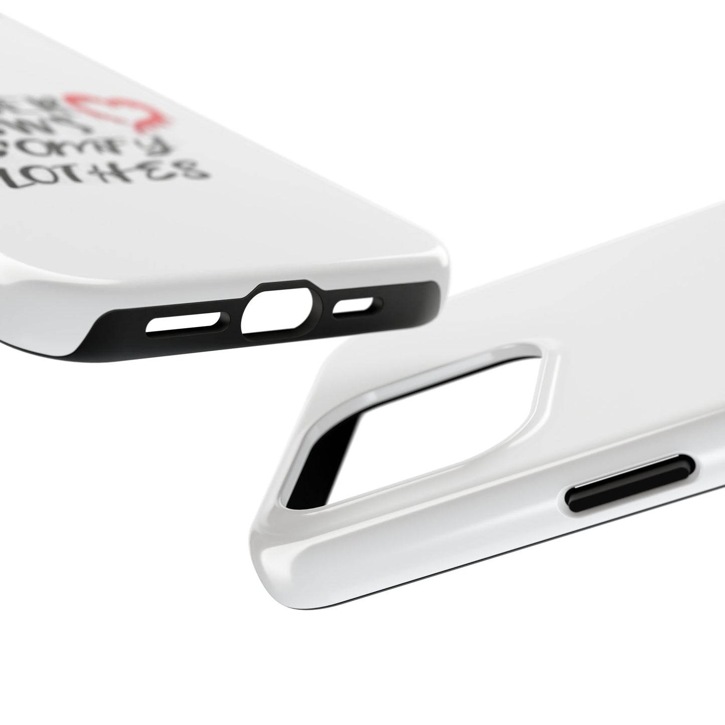 Murder Shows & Comfy Clothes - Tough iPhone Cases - Choose your Size