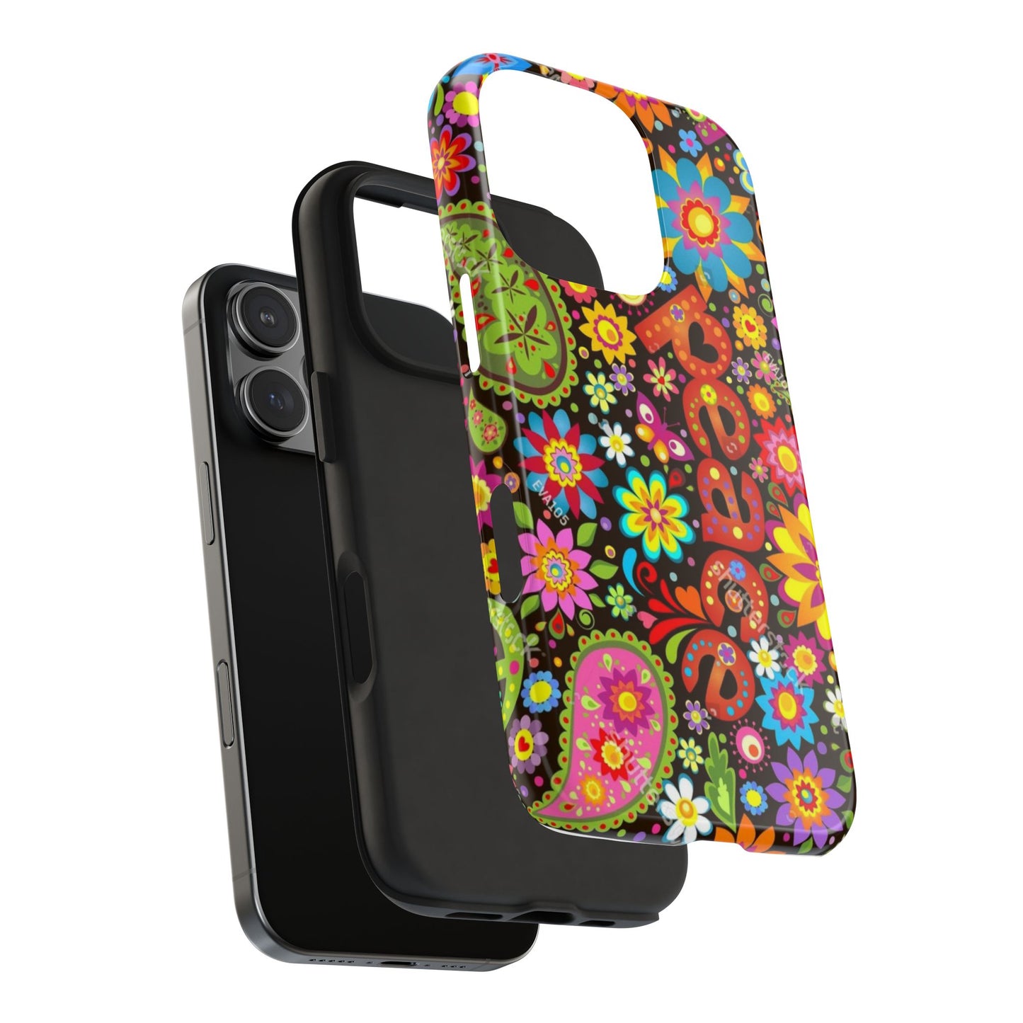 RETRO - PEACE - Tough iPhone Cases - Choose your Model & Size