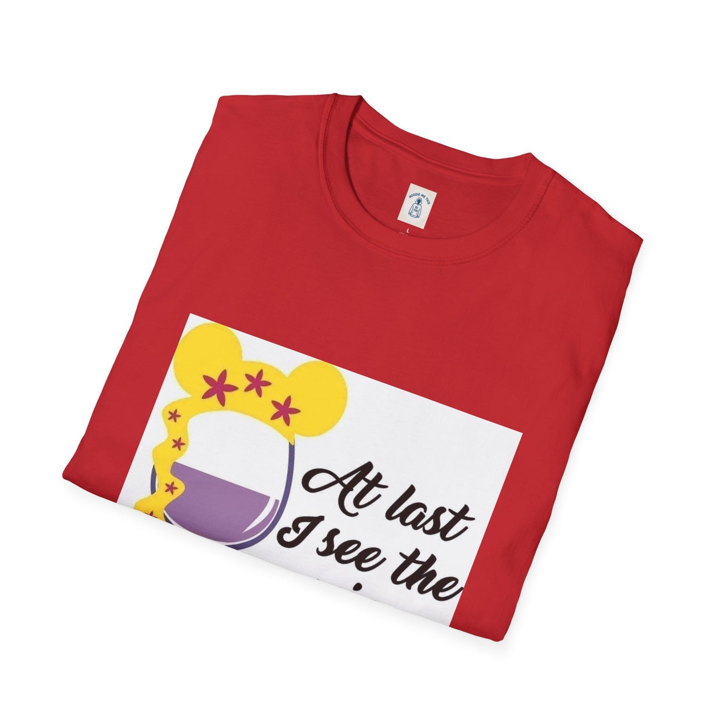 At Last I See the Wine - Unisex Softstyle T-Shirt