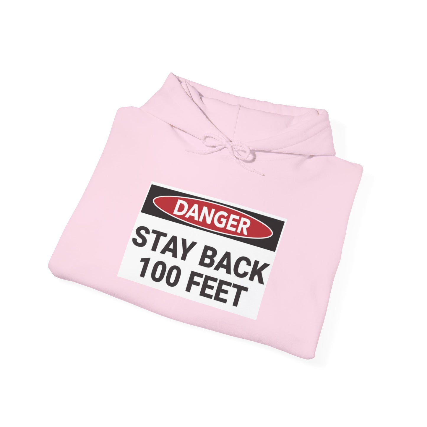 Danger Stay Back 100 Feet - Unisex Heavy Blend Hooded Sweatshirt, Police Support Apparel, Law Enforcement Gear, Gift for First Responders, [...]
