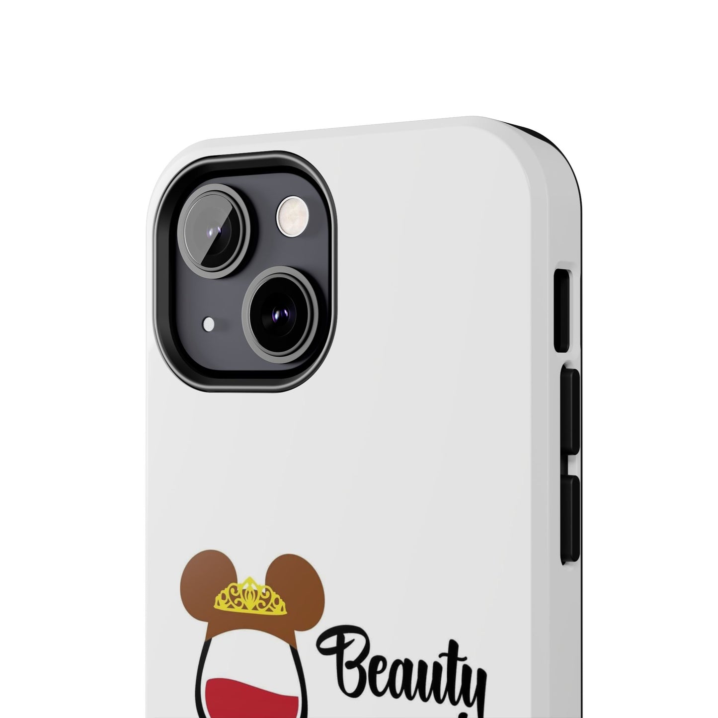 Beauty and the Bottle - Tough iPhone Cases - Choose your Size