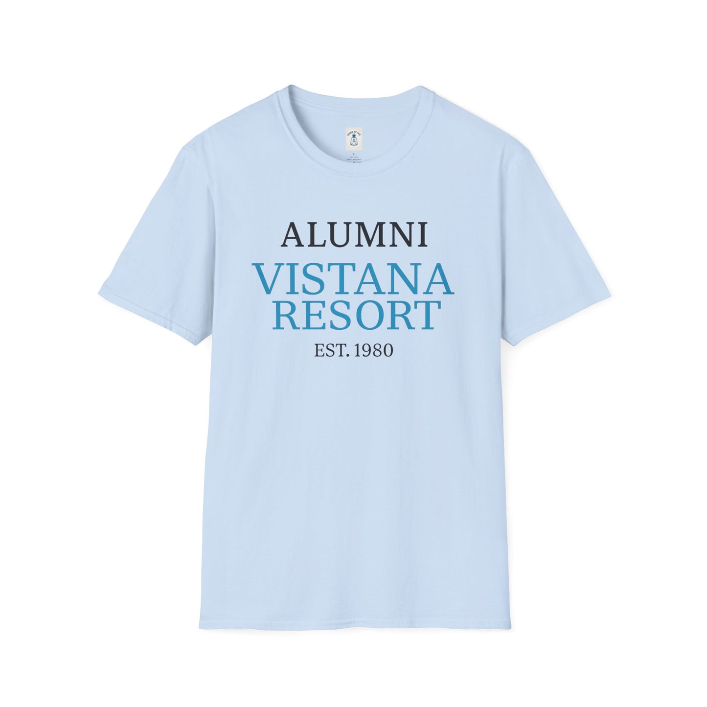 ALUMNI VISTANA RESORT EST. 1980 - Unisex Softstyle T-Shirt, Celebrate your Memory of the Best Place to Work!