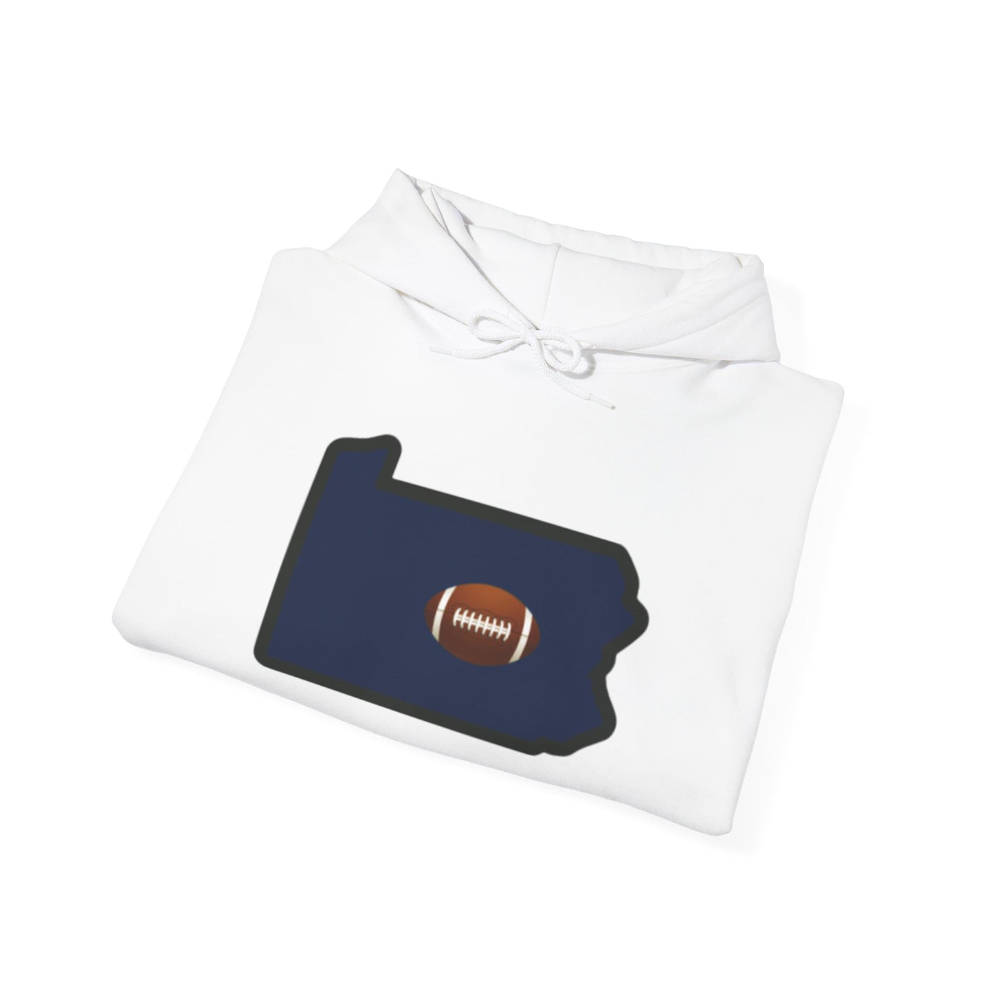 Pennsylvania Football Spirit - Unisex Heavy Blend Hooded Sweatshirt.[...]