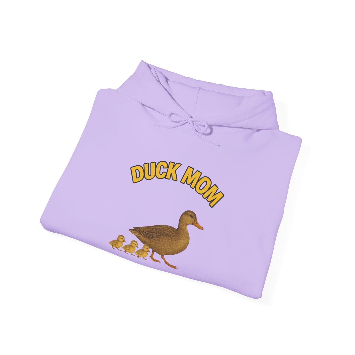 DUCK MOM - Unisex Heavy Blend Hooded Sweatshirt. Stay Warm while Feeding and watching your Ducks!  [...]