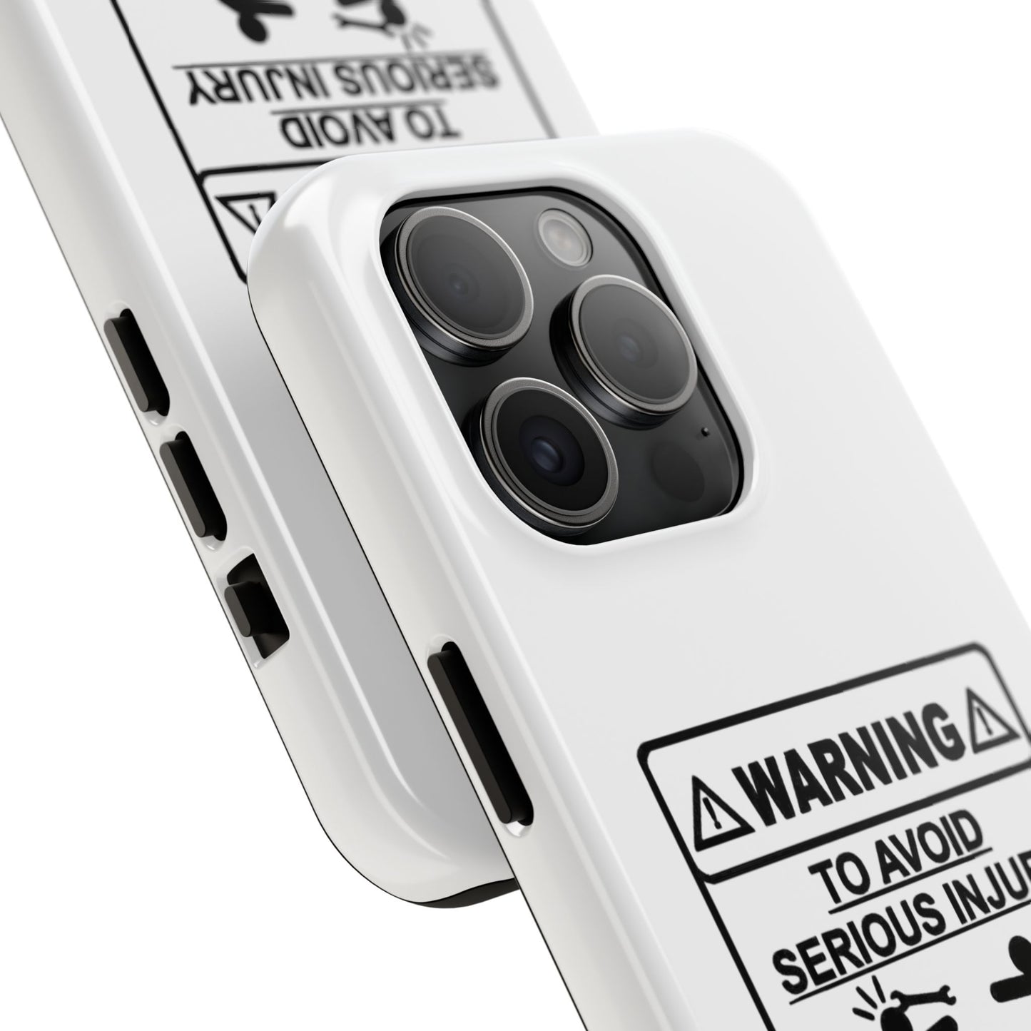 WARNING TO AVOID SERIOUS INJURY DON’T TELL MEMHOW TO DO MY JOB - Tough iPhone Cases - Choose your Size