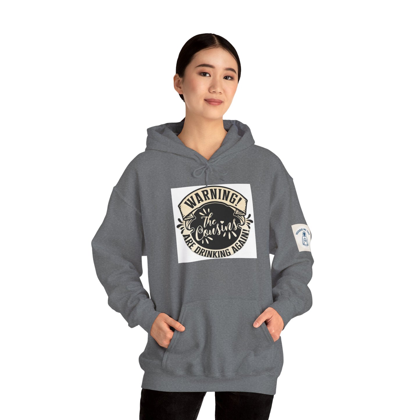 Warning! The Cousins Are Drinking Again!- Unisex Heavy Blend Hooded Sweatshirt. Stay Warm in Cozy in Winter Classrooms [...]