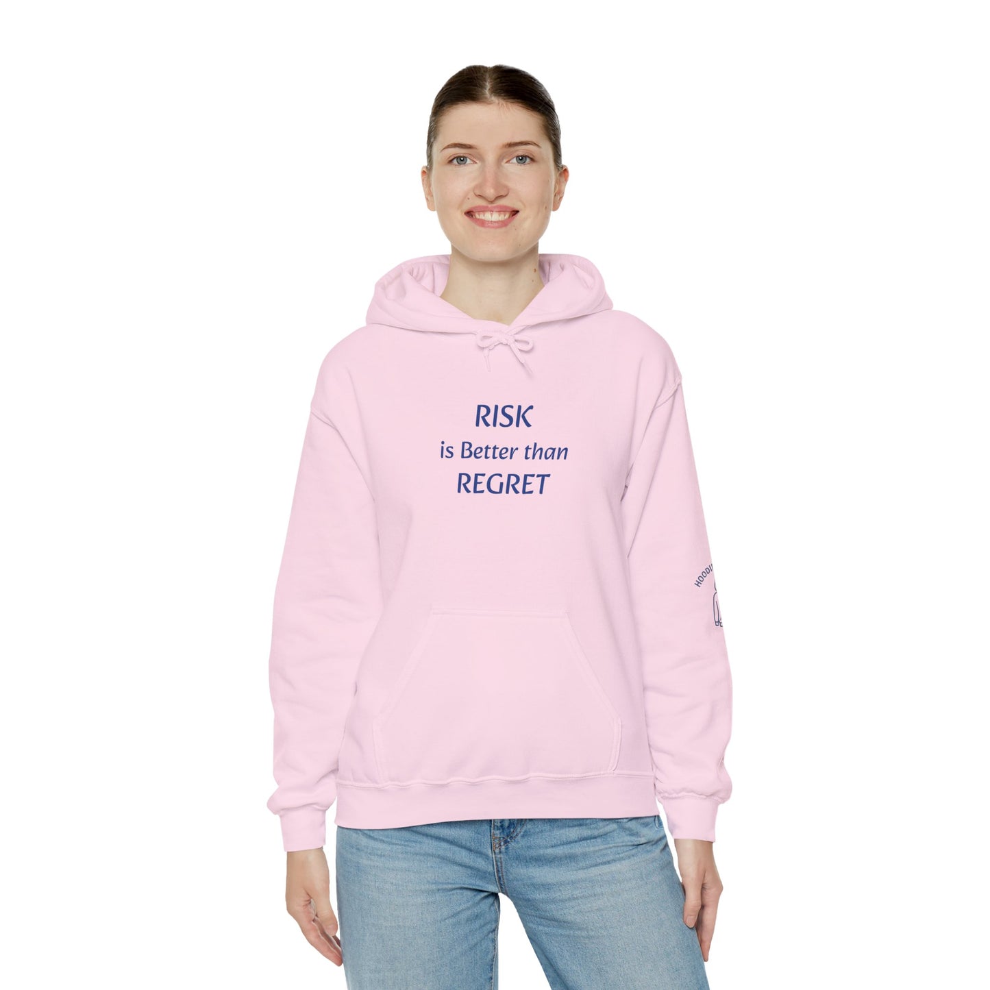 RISK is better than REGRET - Unisex Heavy Blend Hooded Sweatshirt. Stay Warm in Cozy in Winter Classrooms [...]