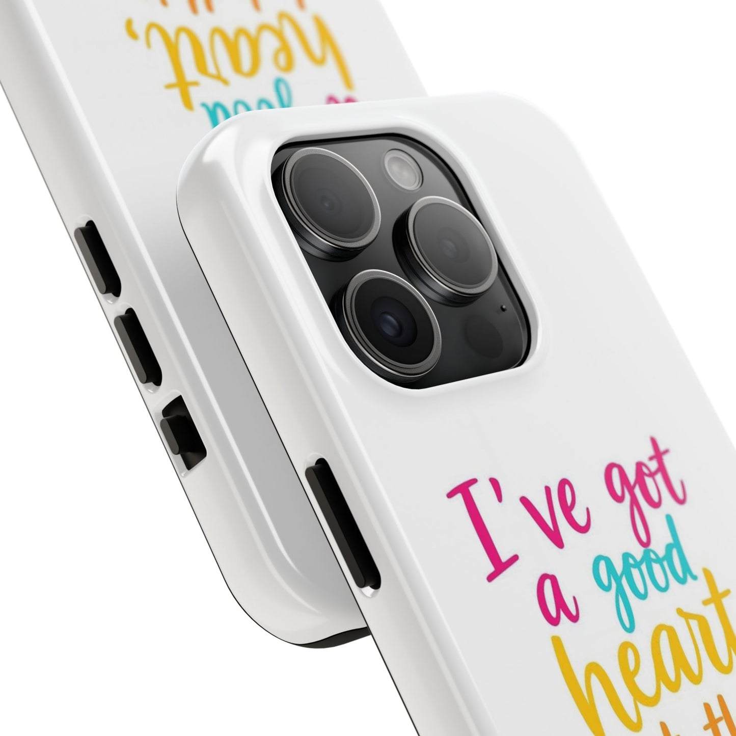 I’ve got a big heart, but this mouth - Tough iPhone Cases - Choose your Size